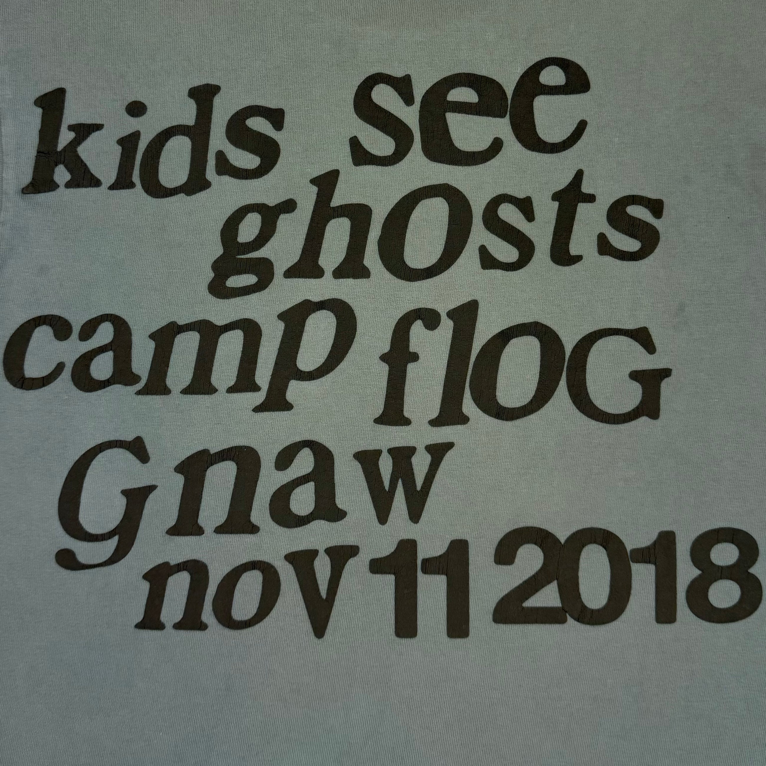 KSG 2018 CPFM 'Lucky Me I See Ghosts' Tee In Glacier