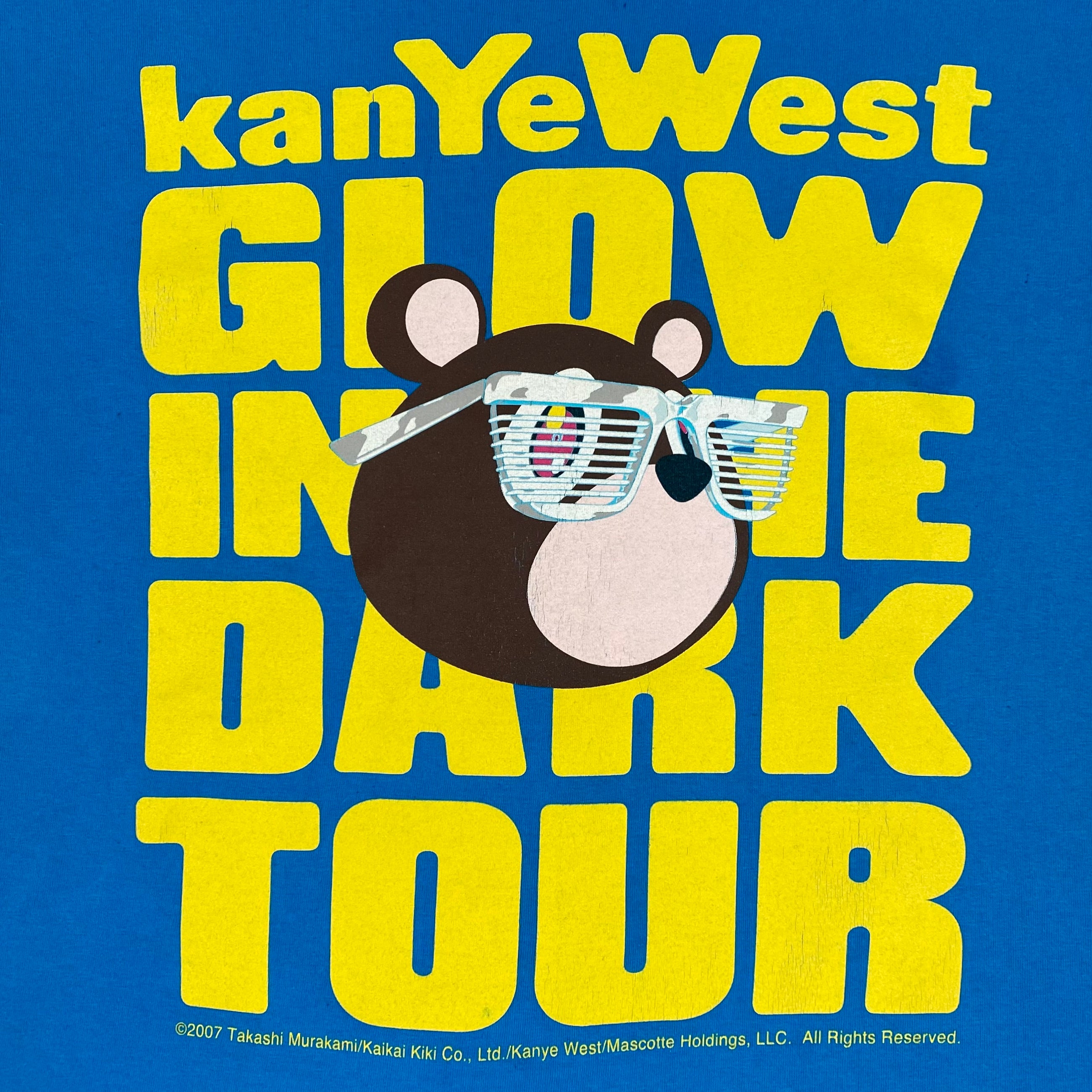 Graduation 2008 Glow In The Dark Tee In Blue