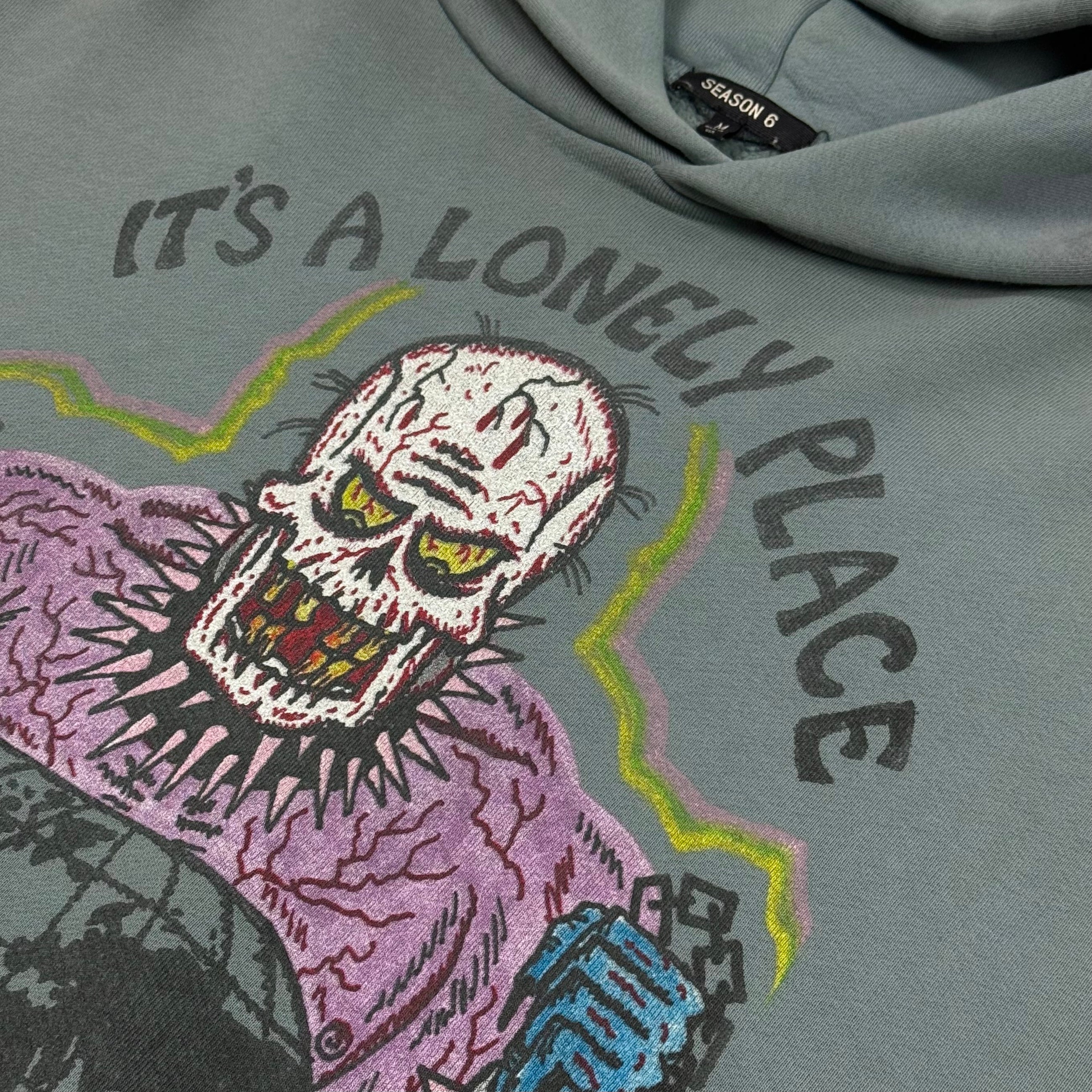 YZY 2018 XXXTENTACION 'One Minute' Hoodie In Glacier