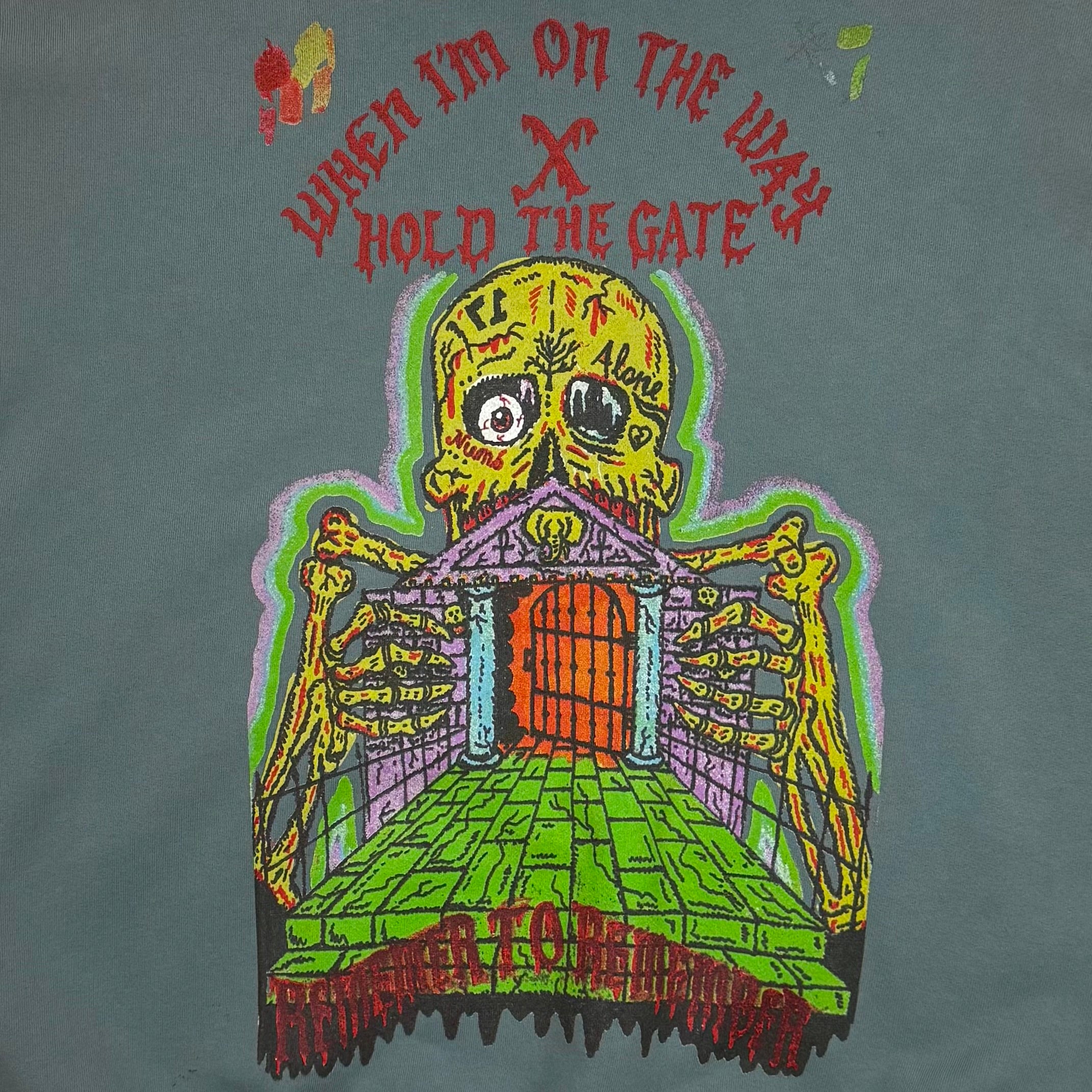 YZY 2018 XXXTENTACION 'One Minute' Hoodie In Glacier