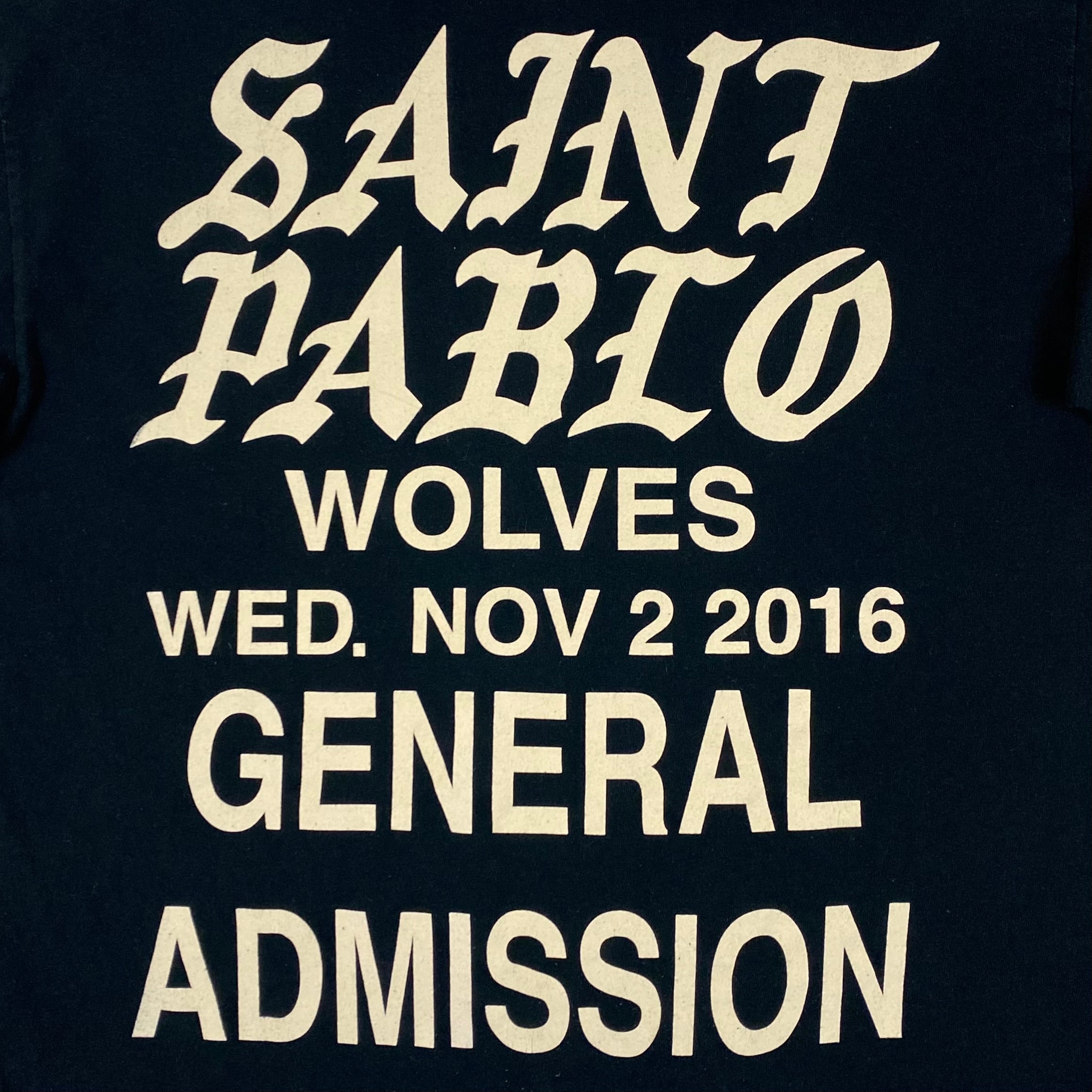 TLOP 2016 Saint Pablo Wolves Long Sleeve In Black