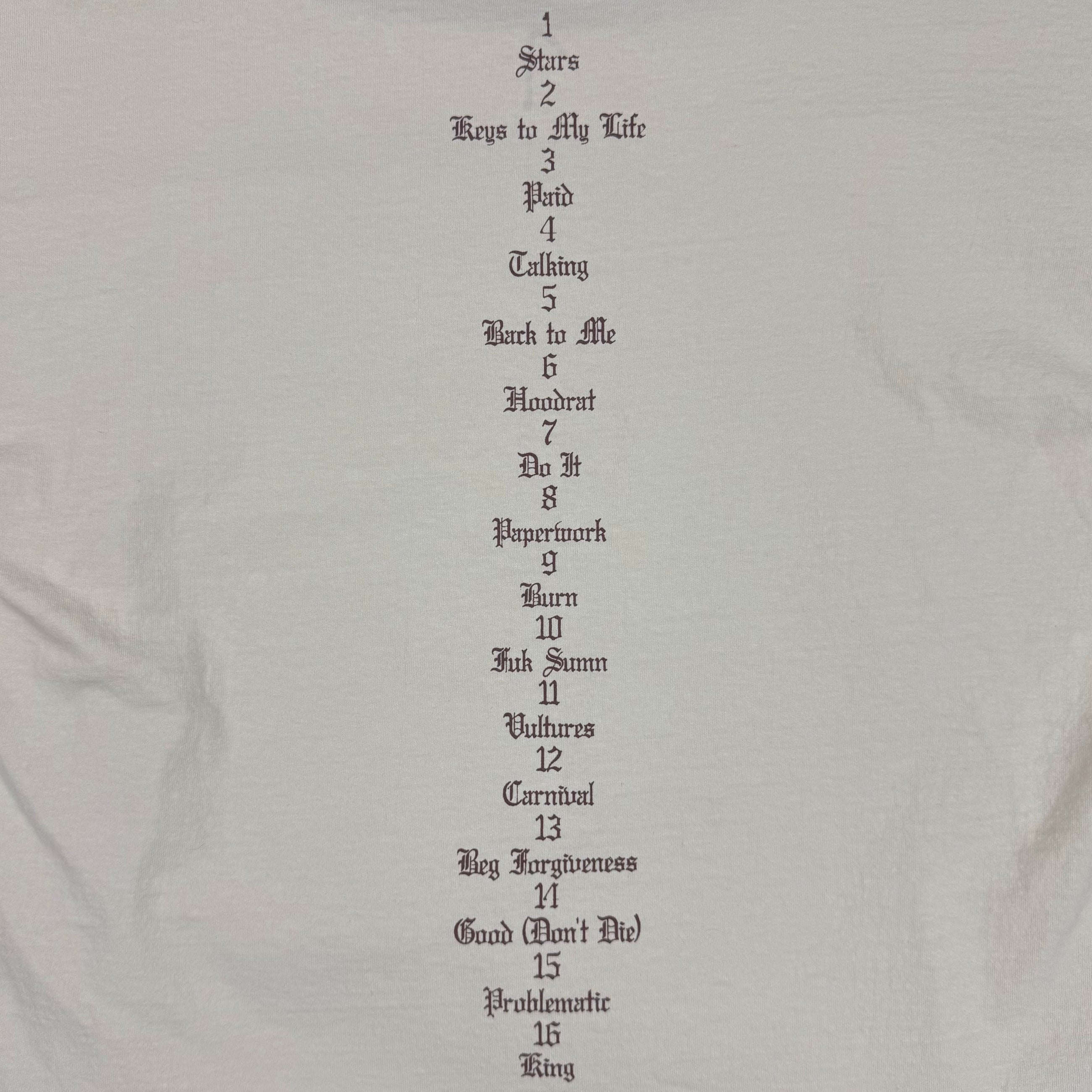 Vultures 2024 Artwork Long Sleeve In Neutral