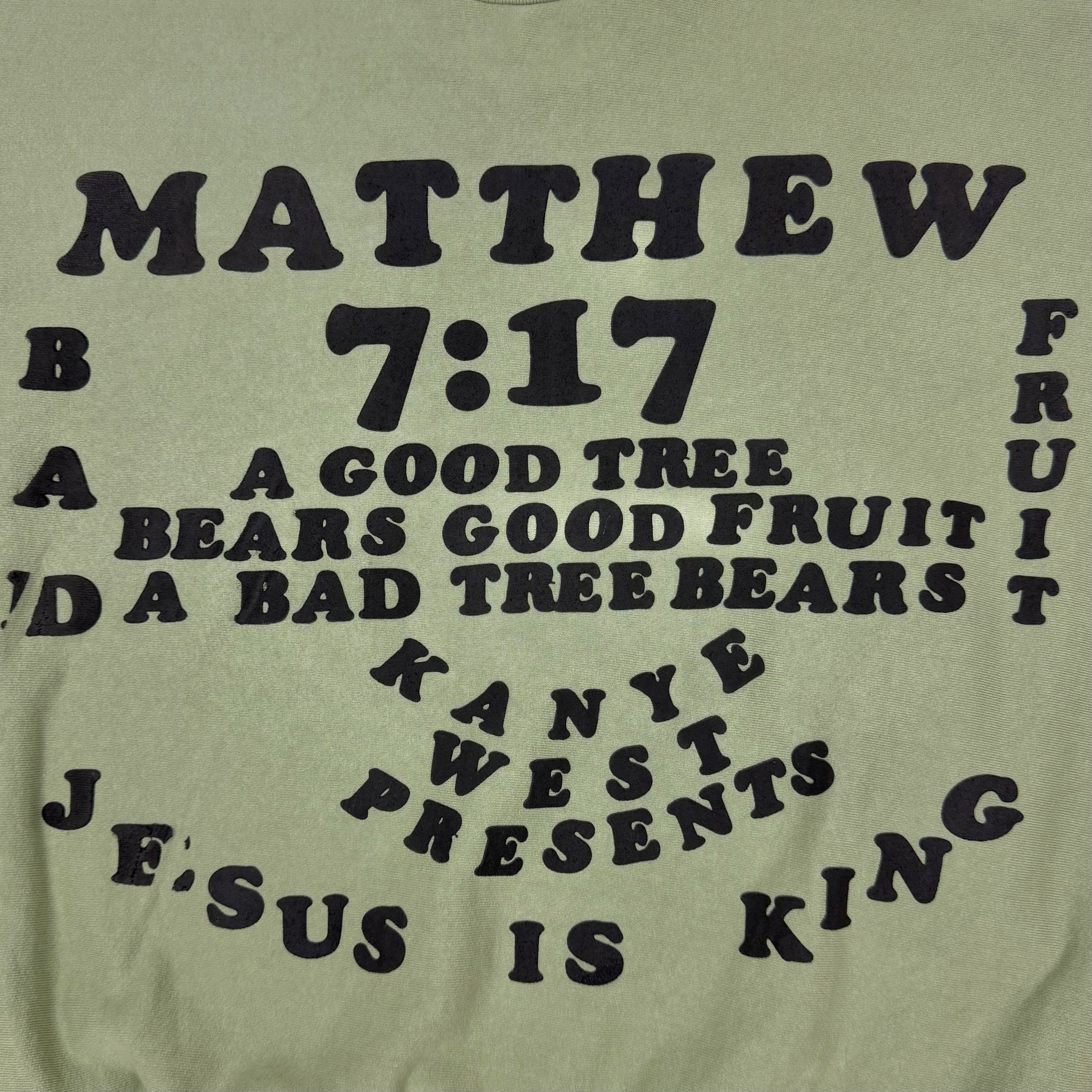 JIK 2019 Matthew 7:17 Crewneck By CPFM & James Turrell