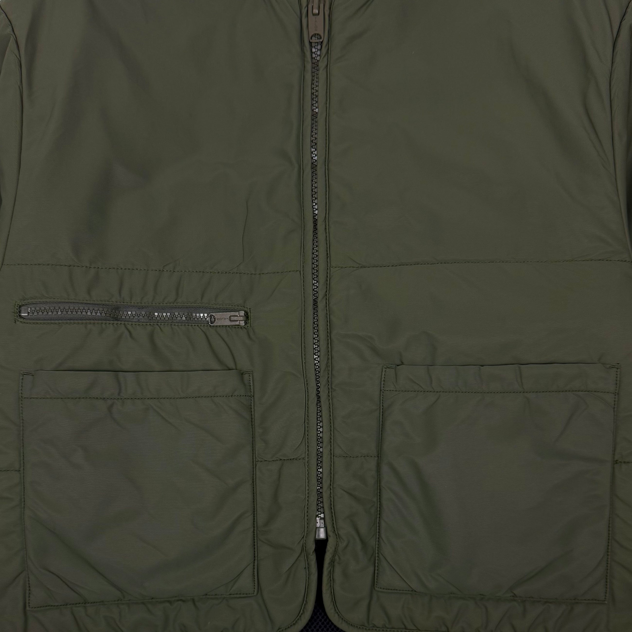 YZY SZN 3 Utility Bomber Jacket In Dark Stone