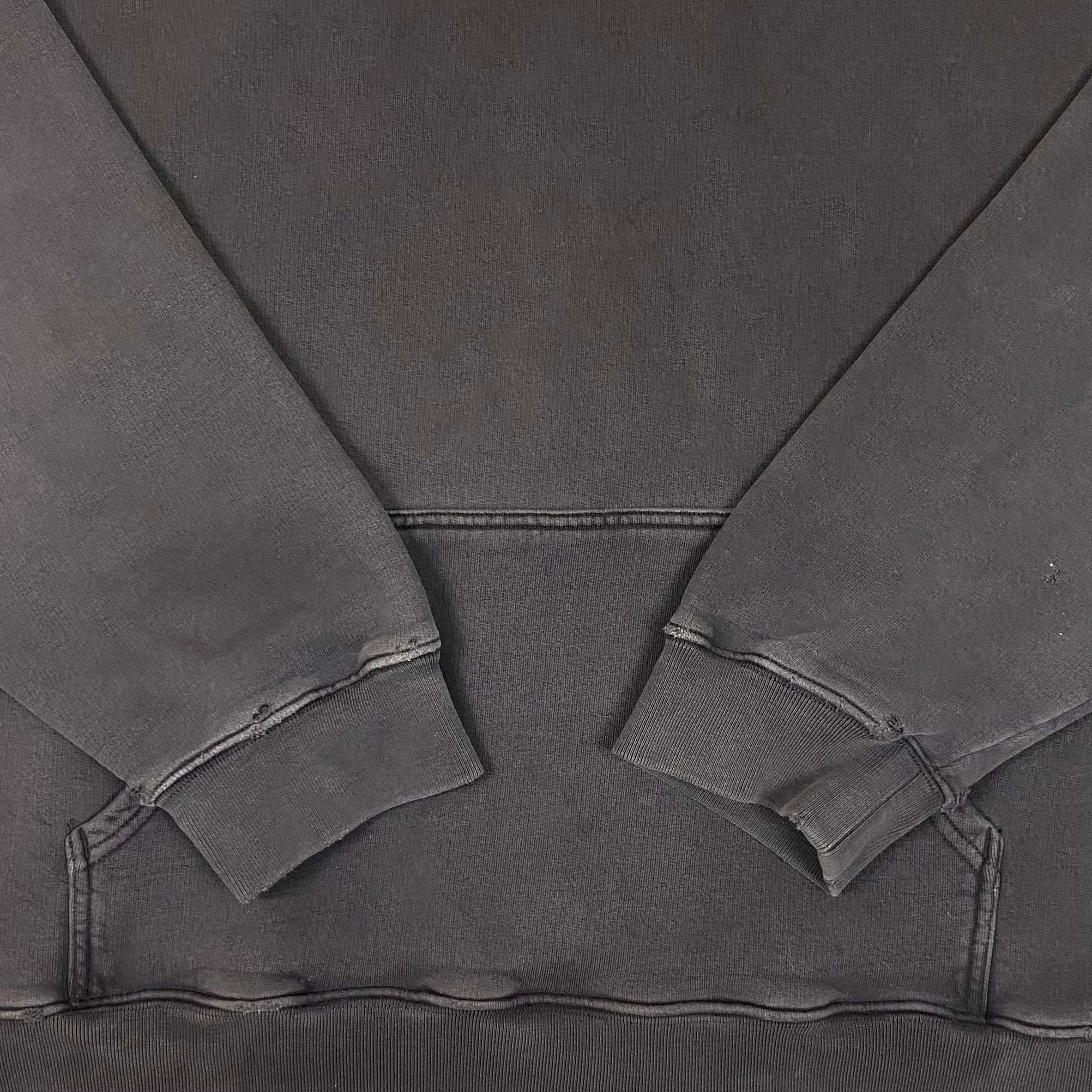 YZY SZN 5 Over Dyed Hoodie In Ink