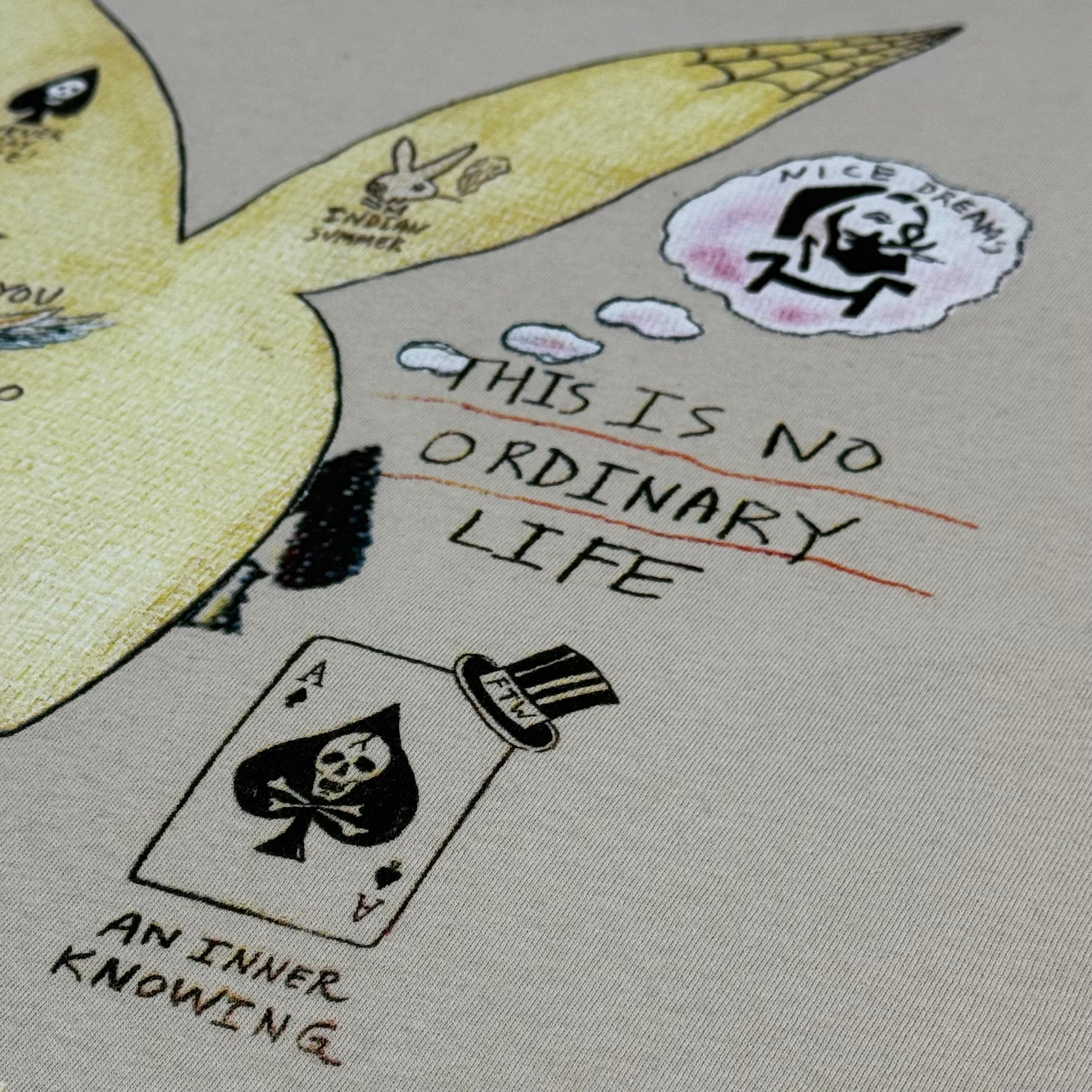 Yeezus 2015 Unreleased ‘The Silver Lining’ Tee By Wes Lang