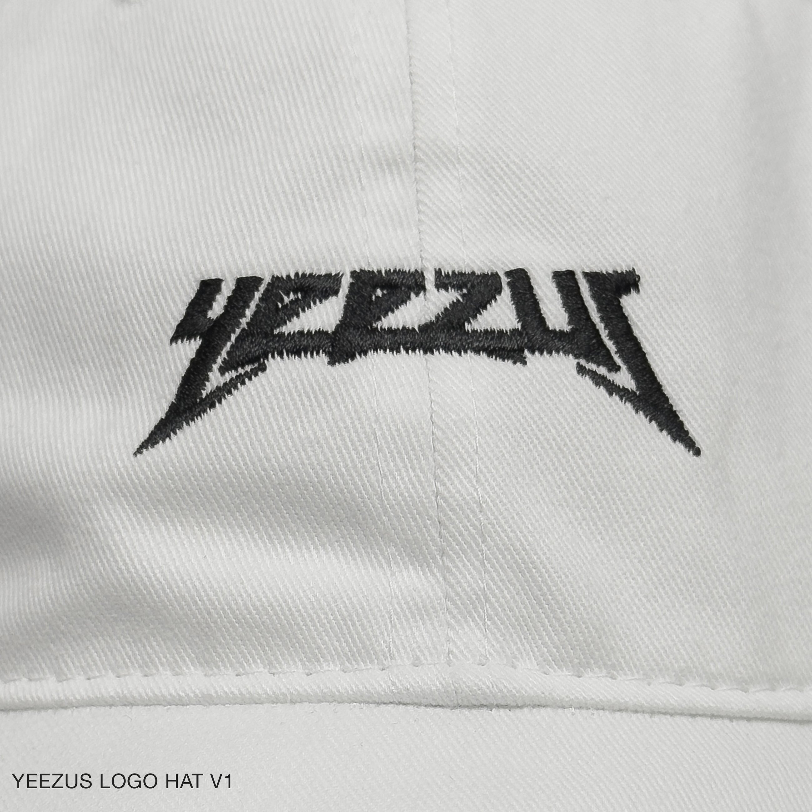Yeezus 2015 Unreleased Logo Hat In White