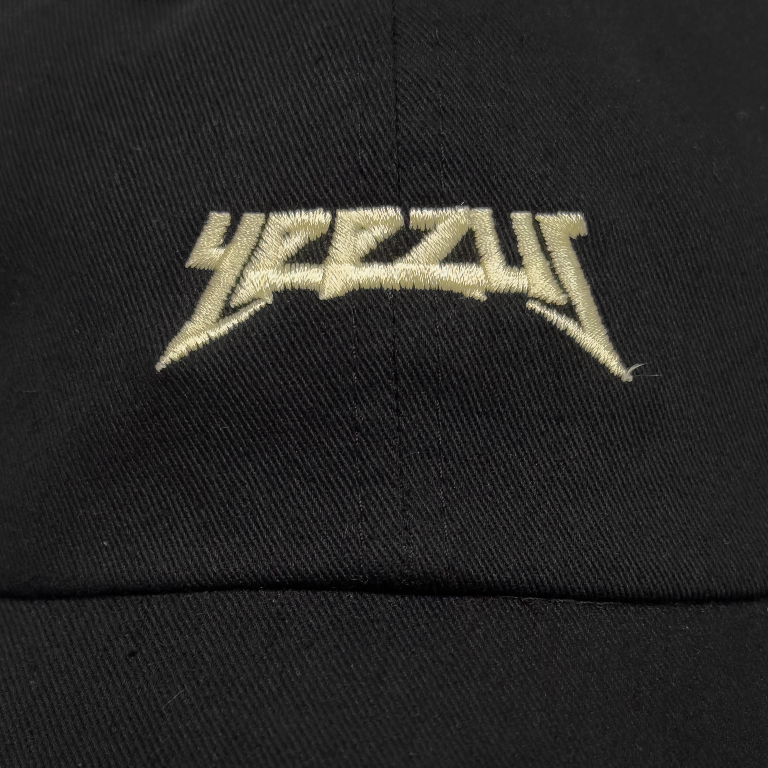 Yeezus 2015 Unreleased Logo V1 Hat In Black