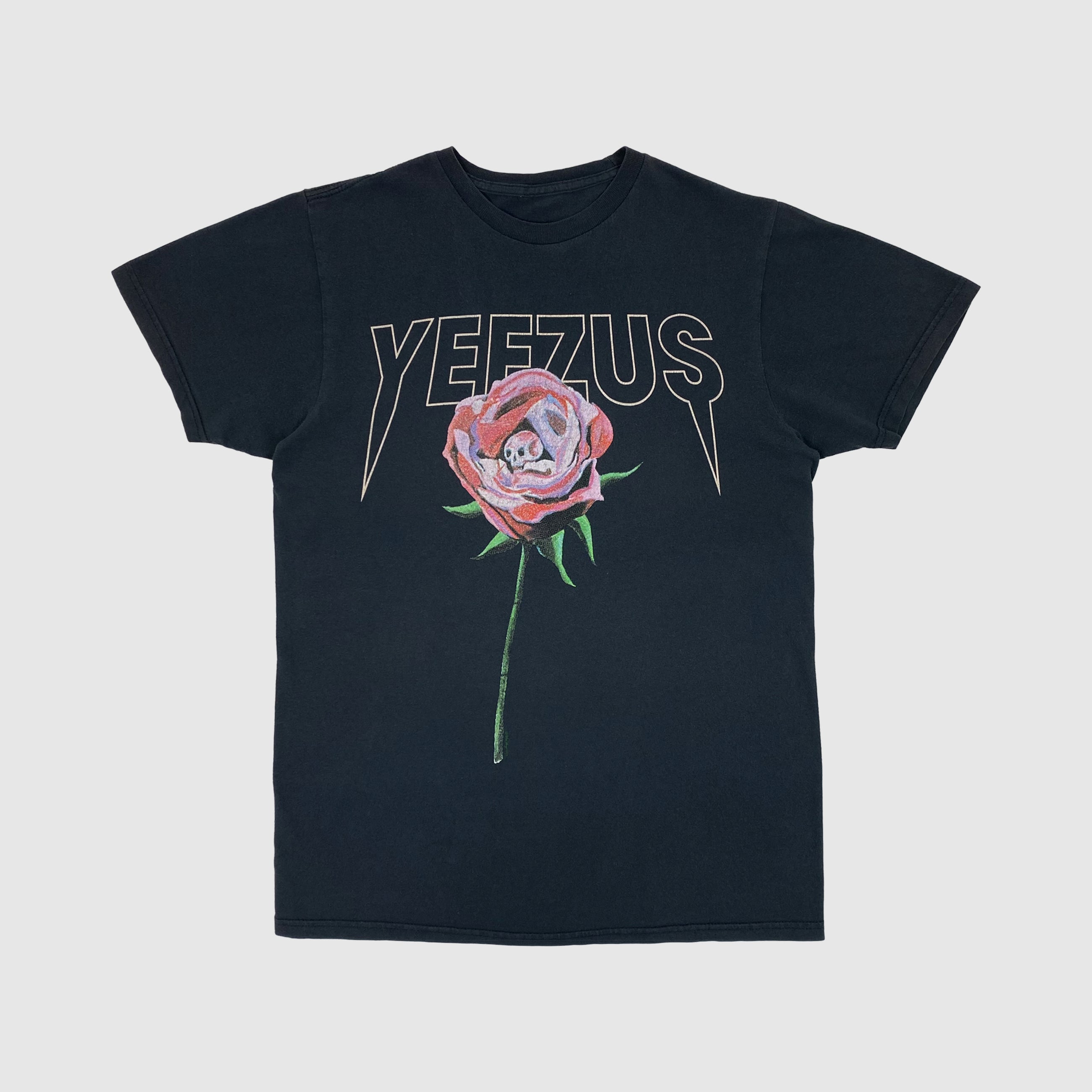 Yeezus Tour 2014 Rose Tee By Wes Lang