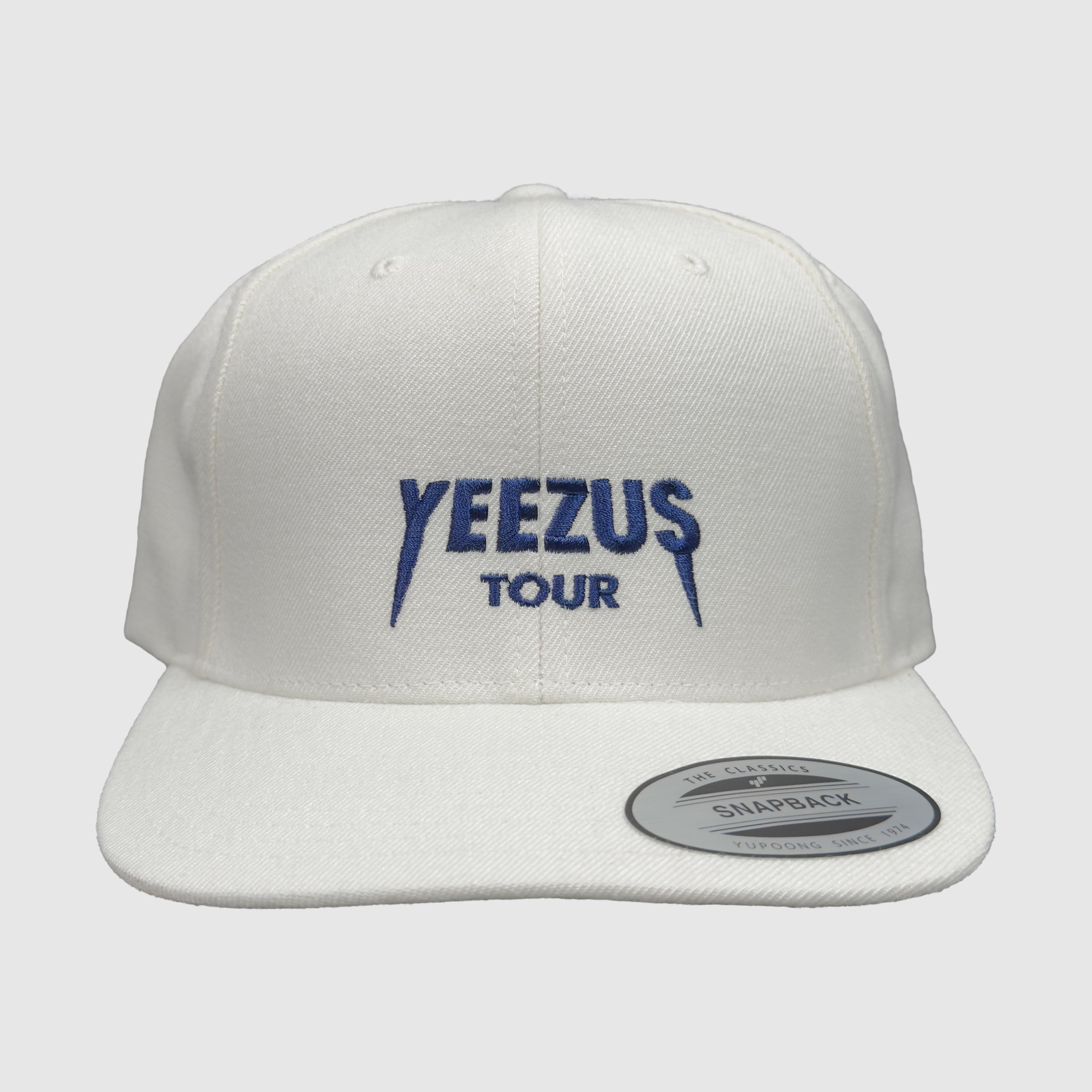 Yeezus Tour 2013 OG Embroidered Hat In White