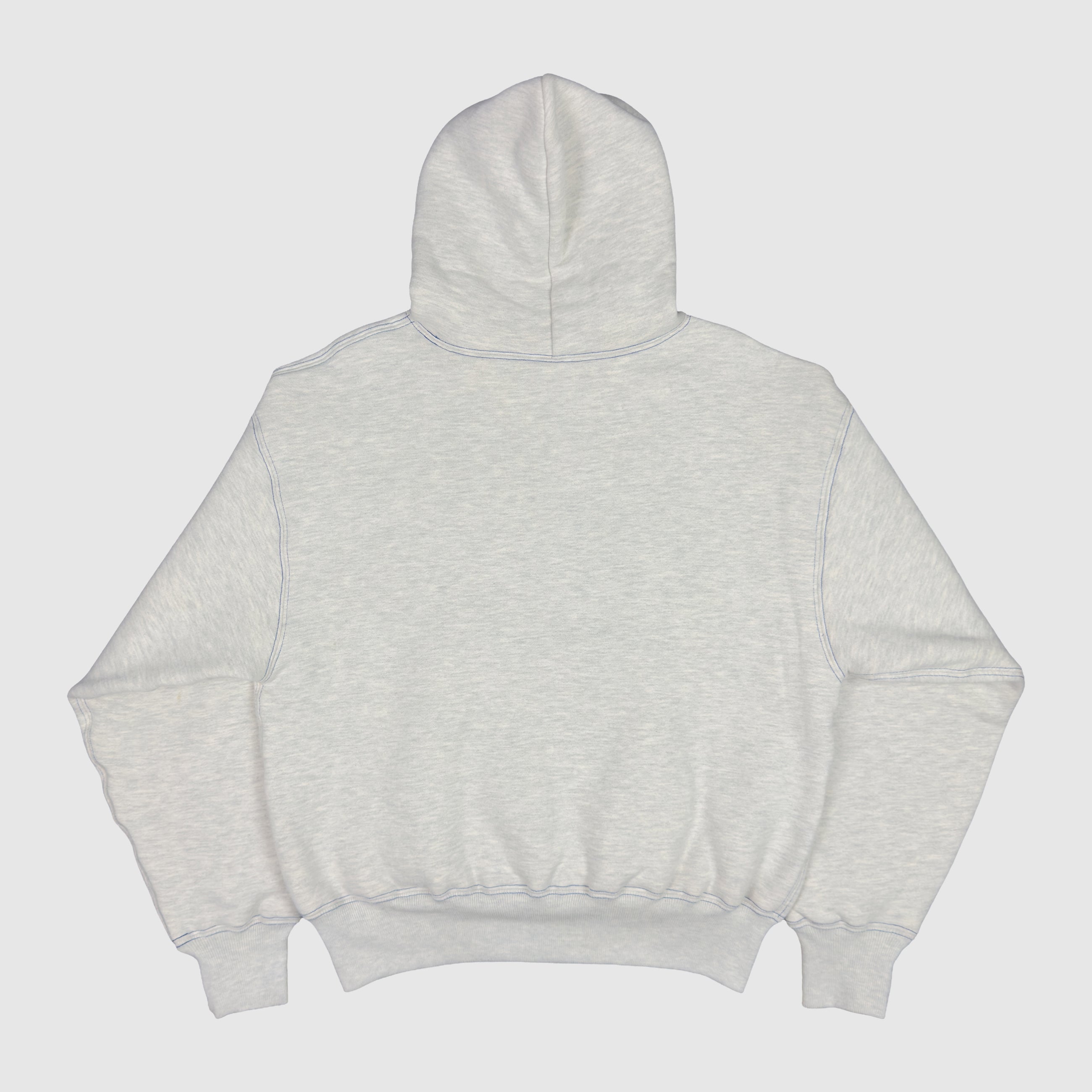 YZY 2019 Unreleased Snap Button Blue Stitch Perfect Hoodie