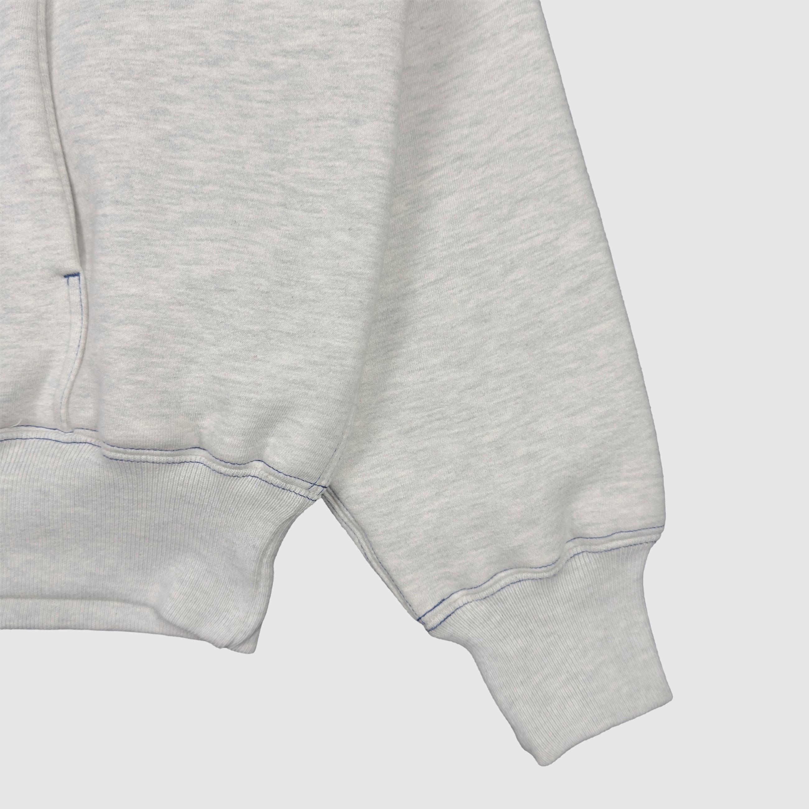 YZY 2019 Unreleased Snap Button Blue Stitch Perfect Hoodie