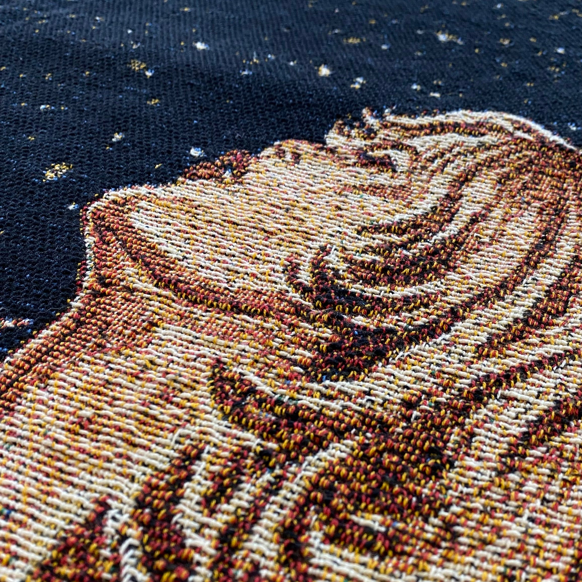 Yeezus 2015 Unreleased Splatter Woven Blanket By Wes Lang