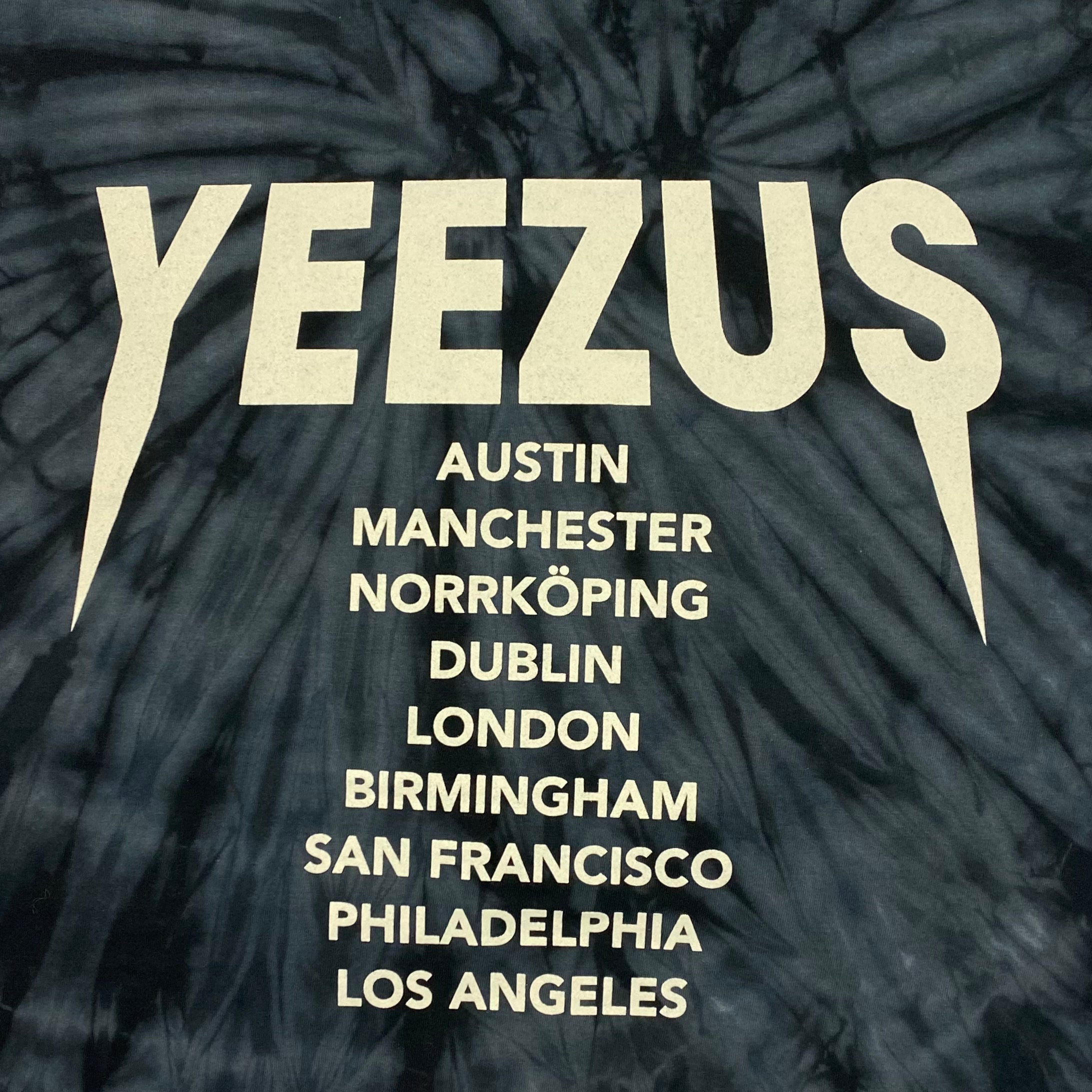 Yeezus Tour 2014 Made In America Festival Tee By Virgil Abloh