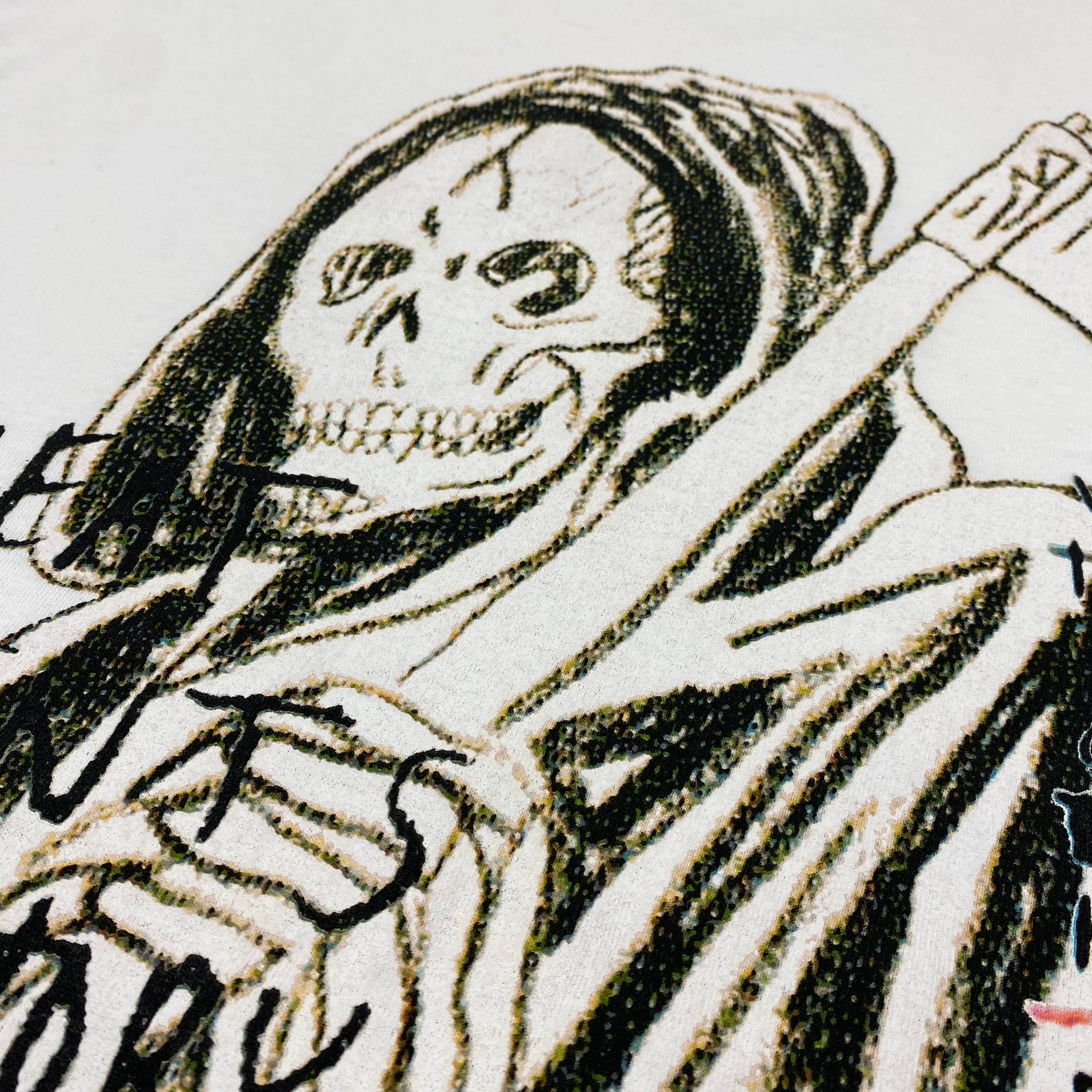 Yeezus 2015 Unreleased F&F ‘How To Beat The Devil’ Long Sleeve In White