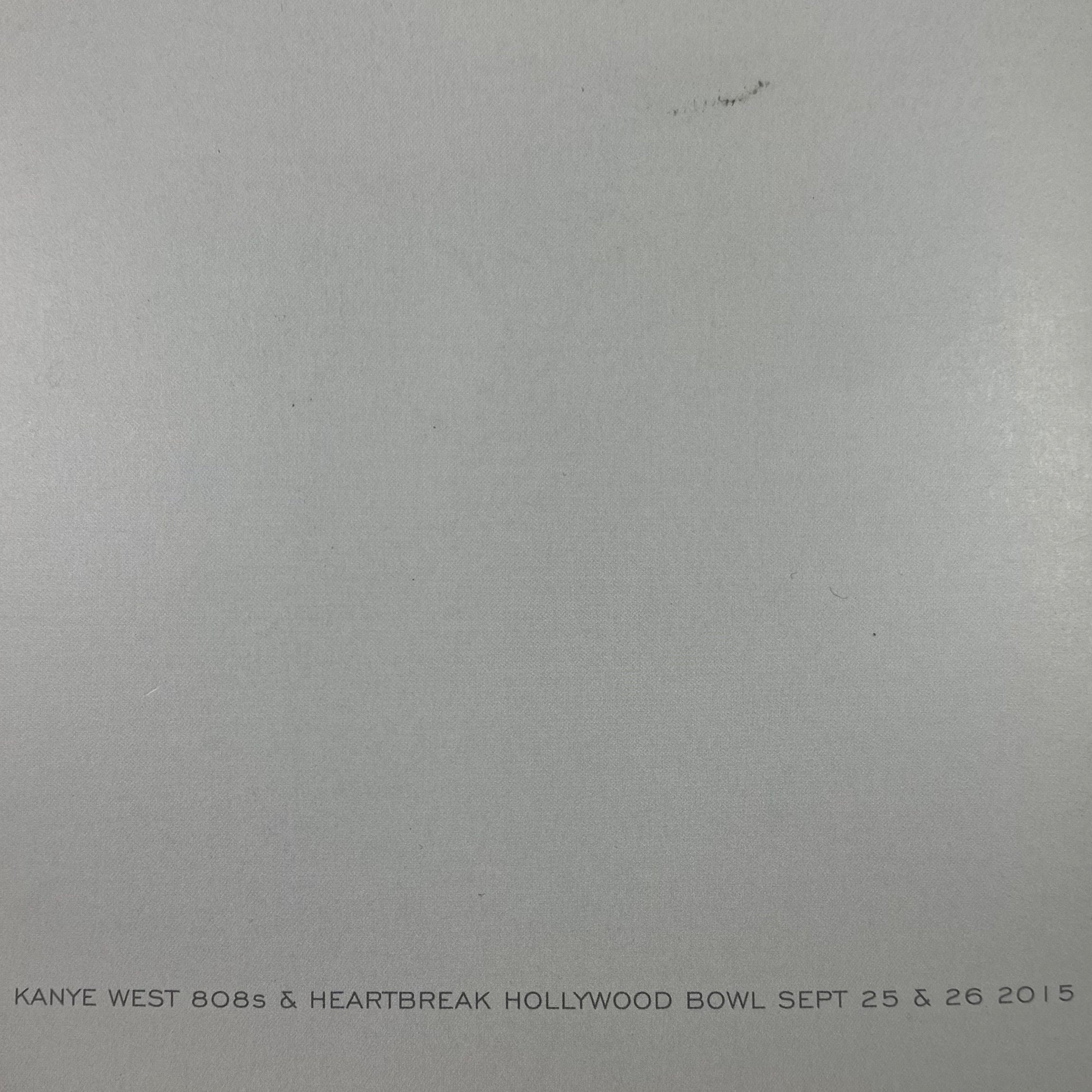 808’s & Heartbreak 2015 Hollywood Booklet