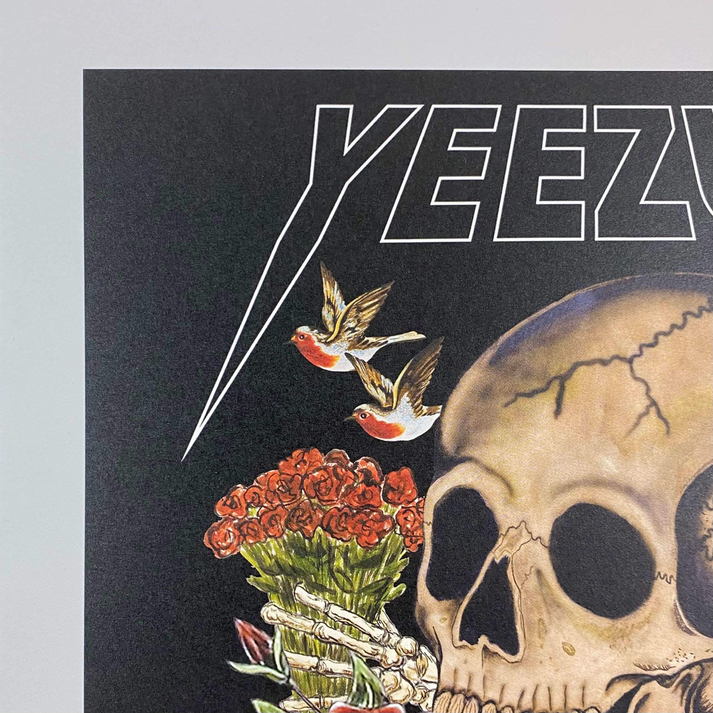 Yeezus Tour 2013 VIP Poster By Wes Lang