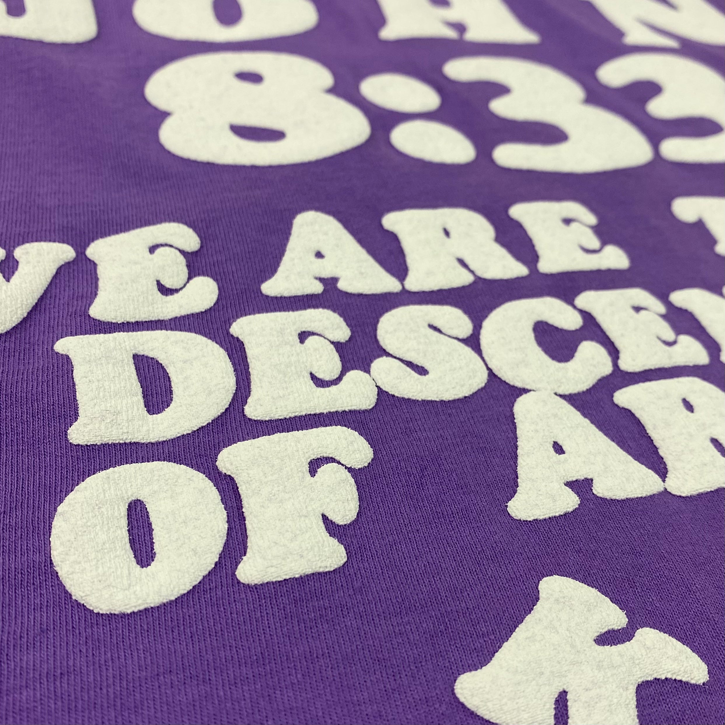 JIK 2019 CPFM ‘Selah’ Tee In Purple