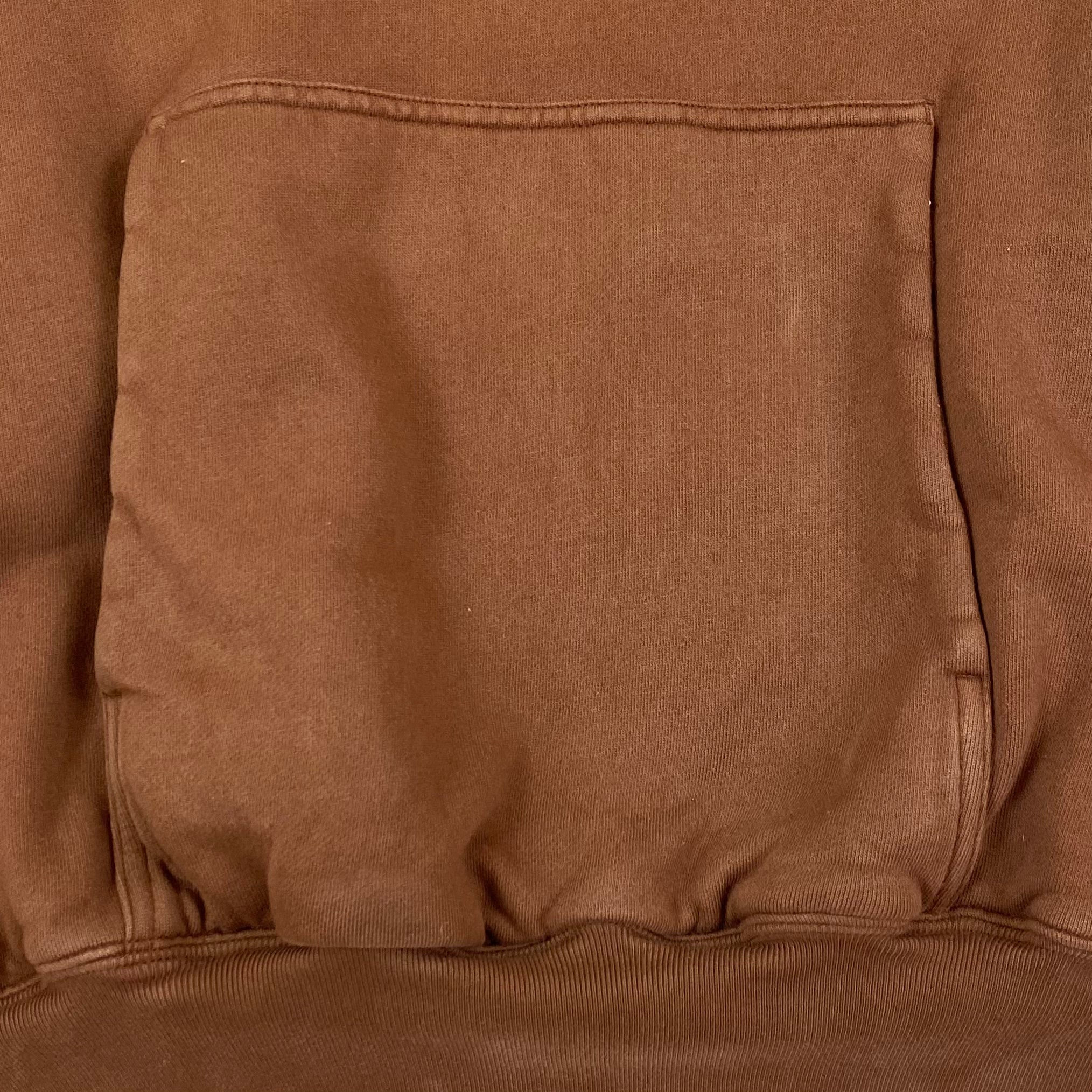 YZY GAP 2021 Double Layered Dark Brown Hoodie