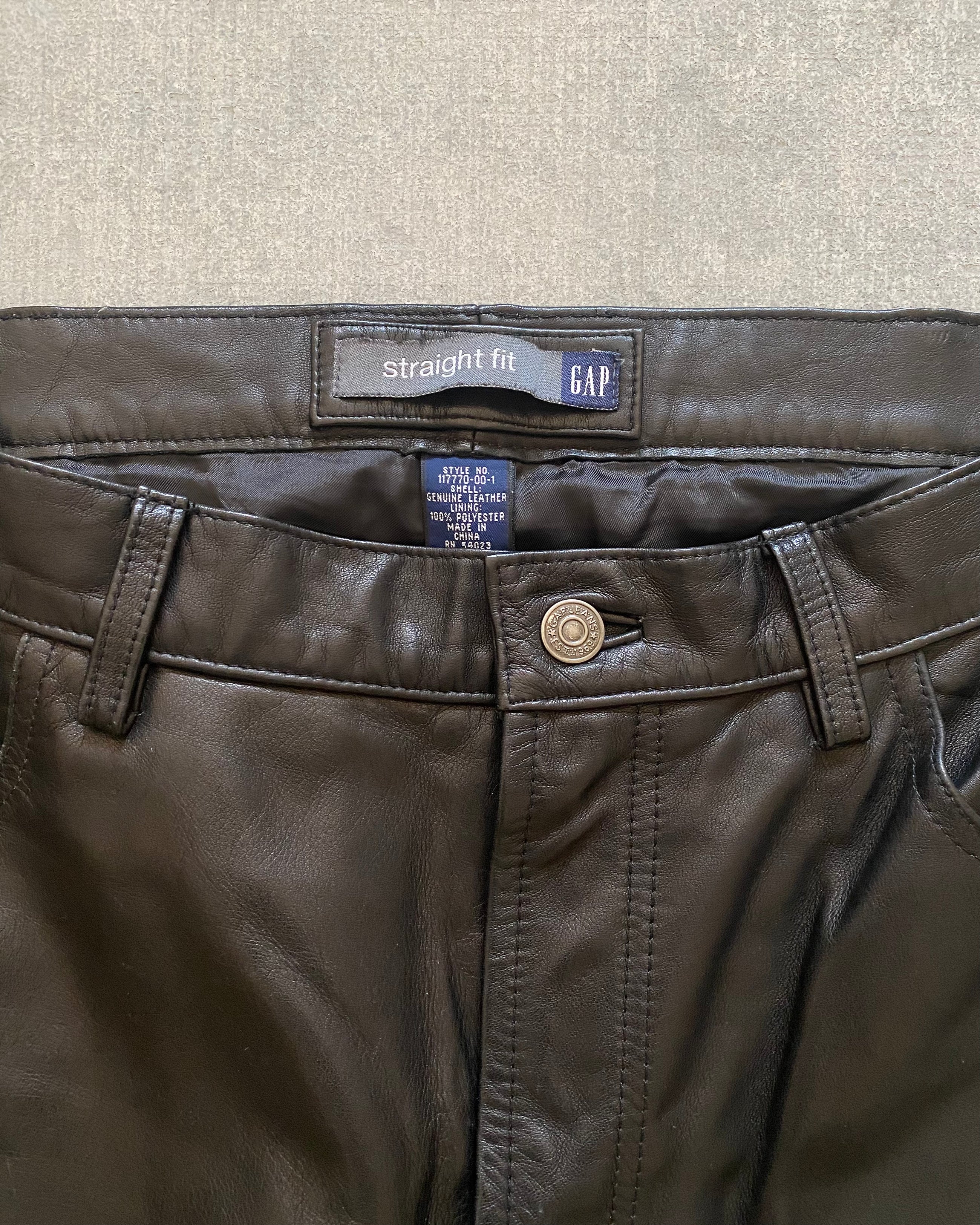 Vintage GAP Leather Pants