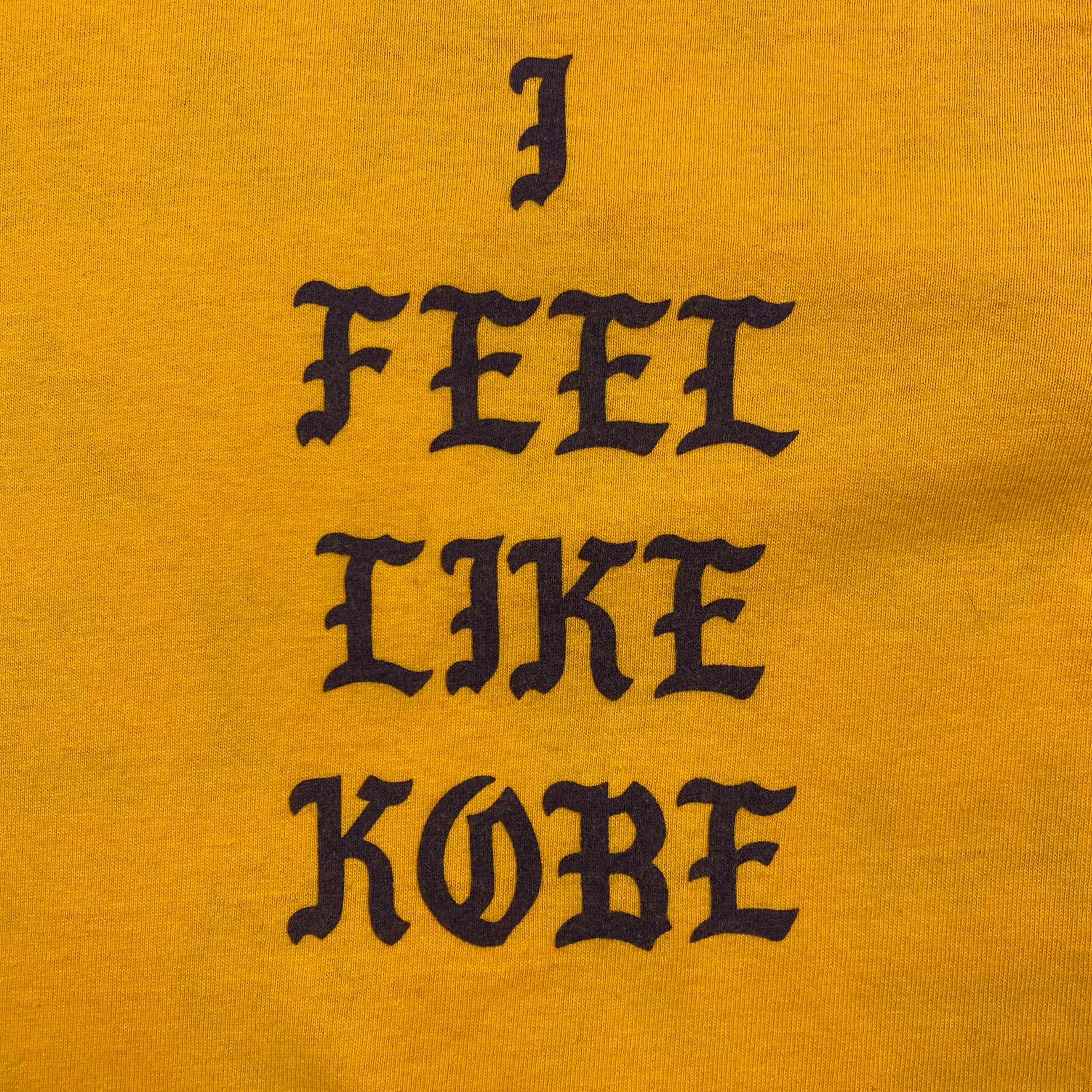 TLOP 2016 ‘Mamba Day’ Long Sleeve In Yellow