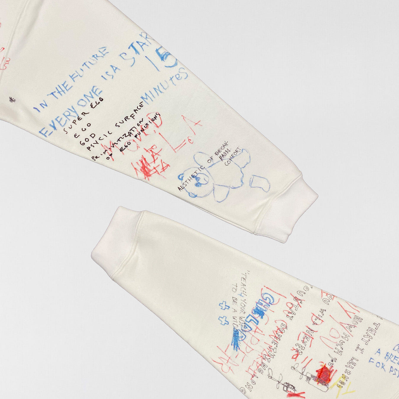 YZY SZN 5 Scribbled Adidas Crewneck By ERD