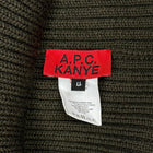 APC Kanye 2014 Wool Balaclava In Military Khaki