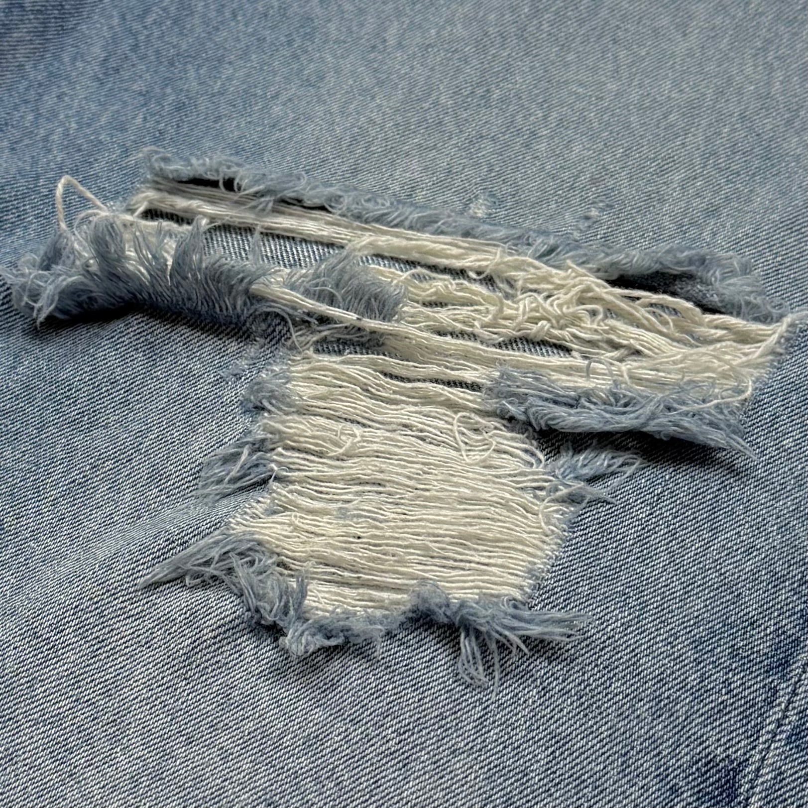 YGEBB 2022 Washed Denim Pants In Indigo