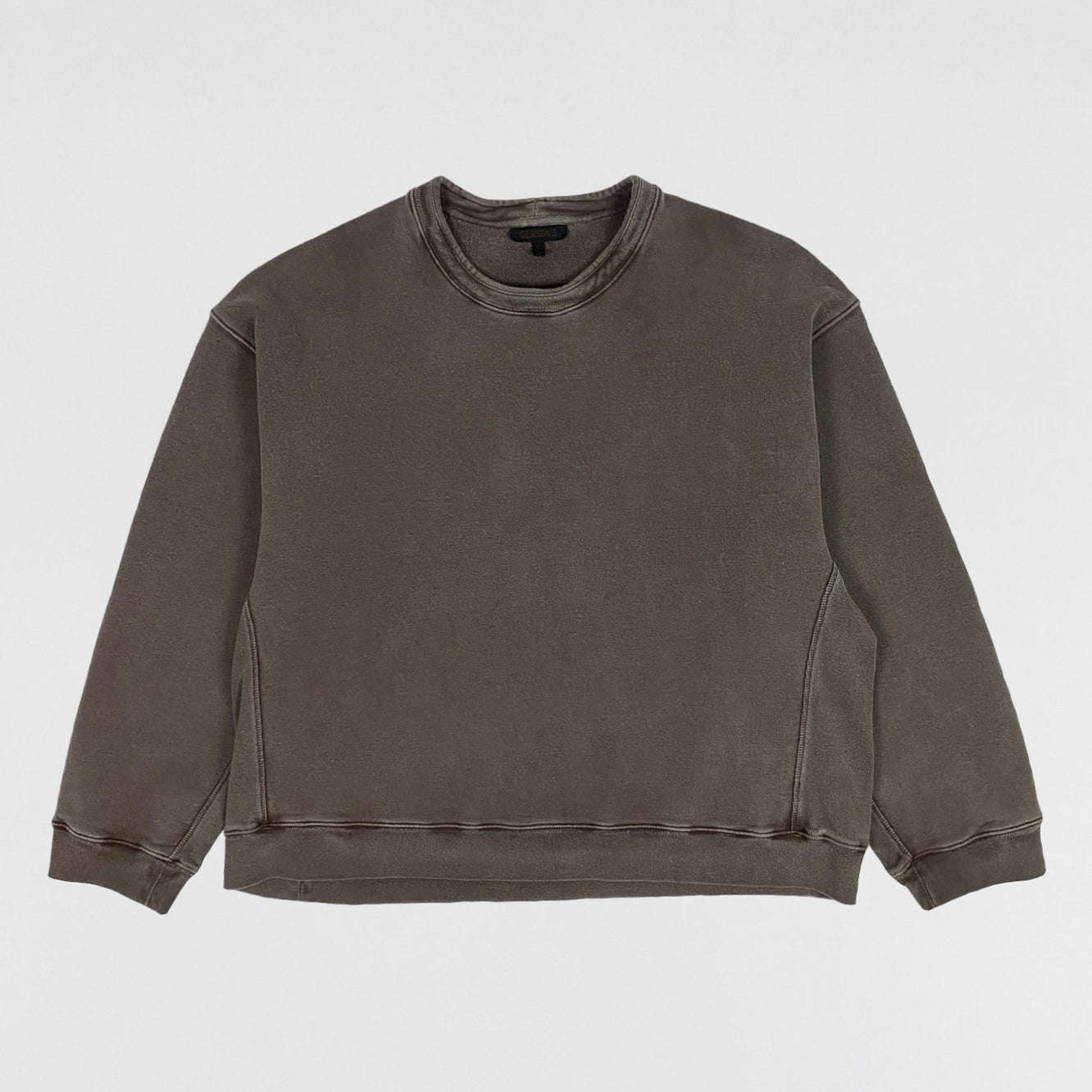 YZY SZN 3 True Onyx Crewneck