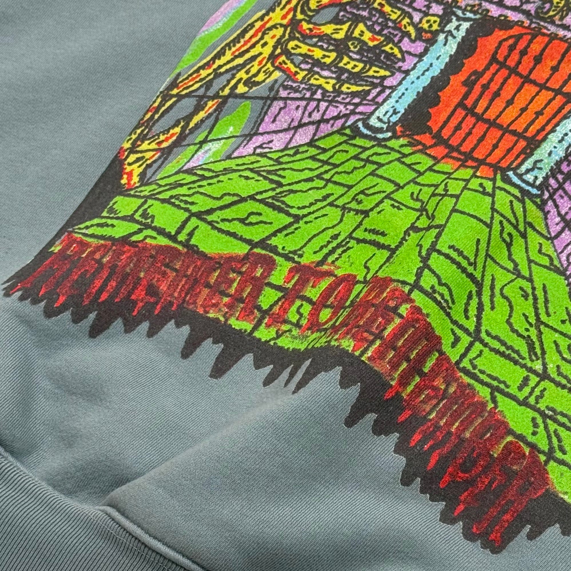 YZY 2018 XXXTENTACION 'One Minute' Hoodie In Glacier