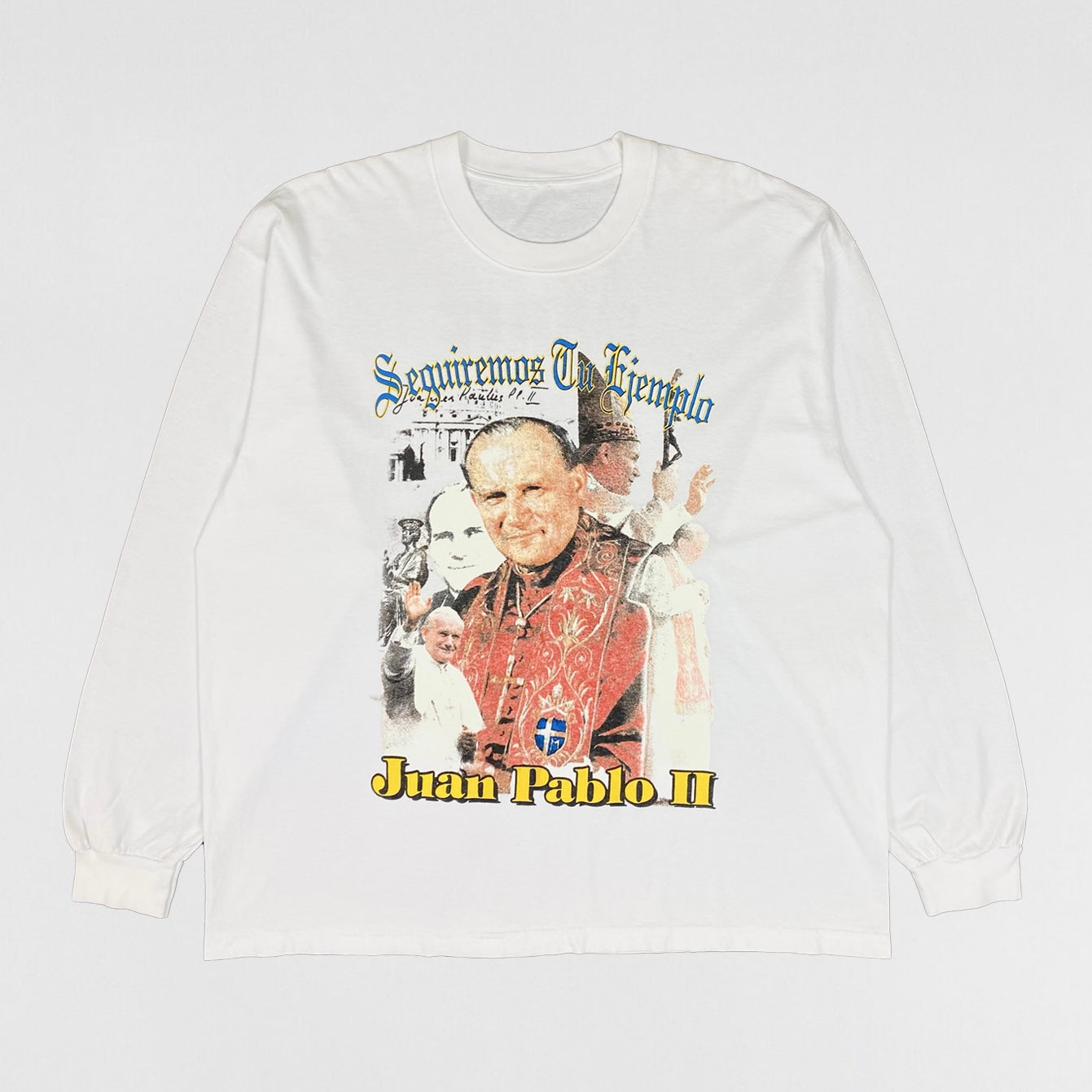 YZY SZN 9 Unreleased Runway Long Sleeve In White