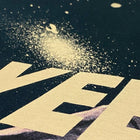 Yeezus Tour 2014 Las Vegas Tee In Bleach Splatter