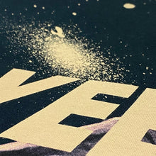 Yeezus Tour 2014 Las Vegas Tee In Bleach Splatter