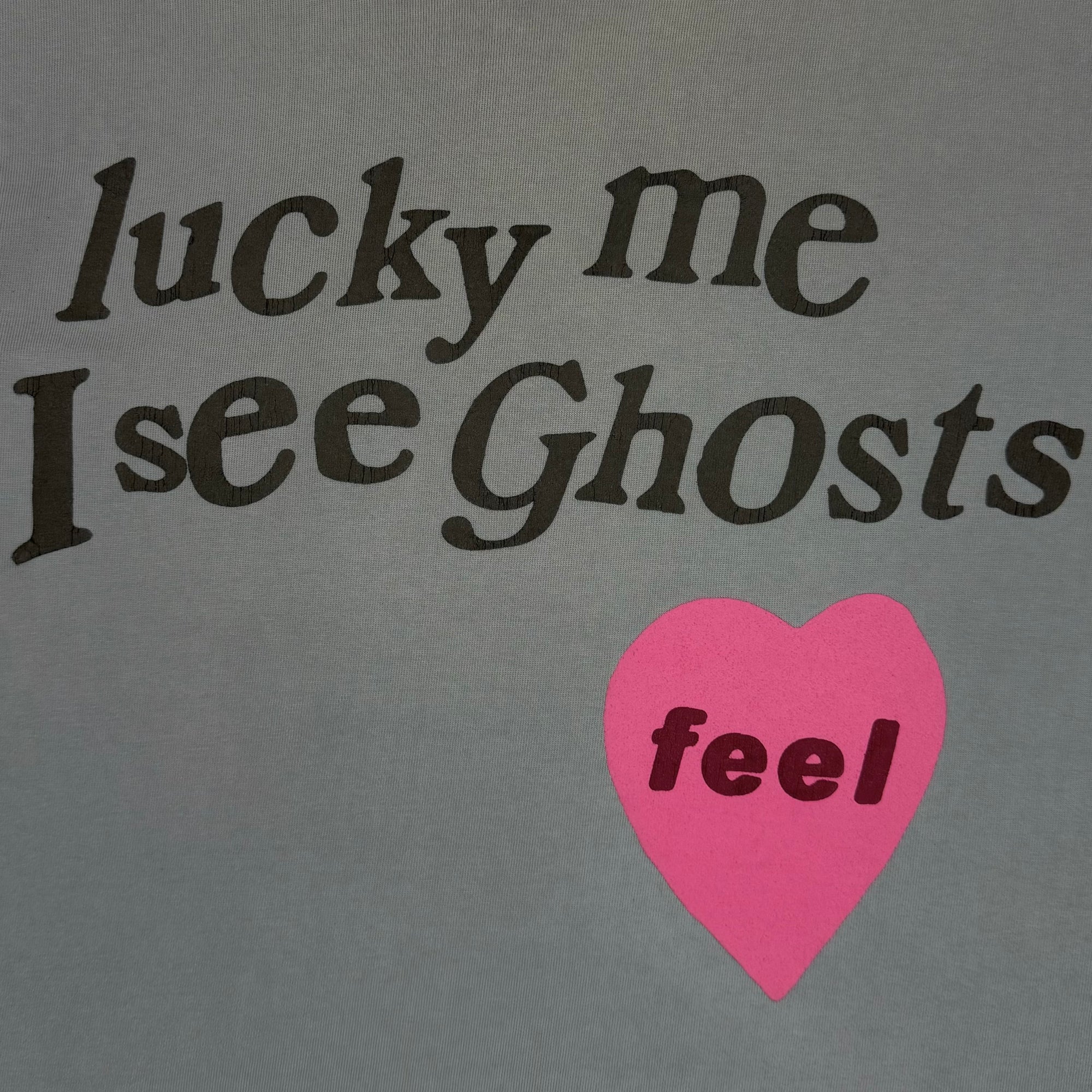 KSG 2018 CPFM 'Lucky Me I See Ghosts' Tee In Glacier