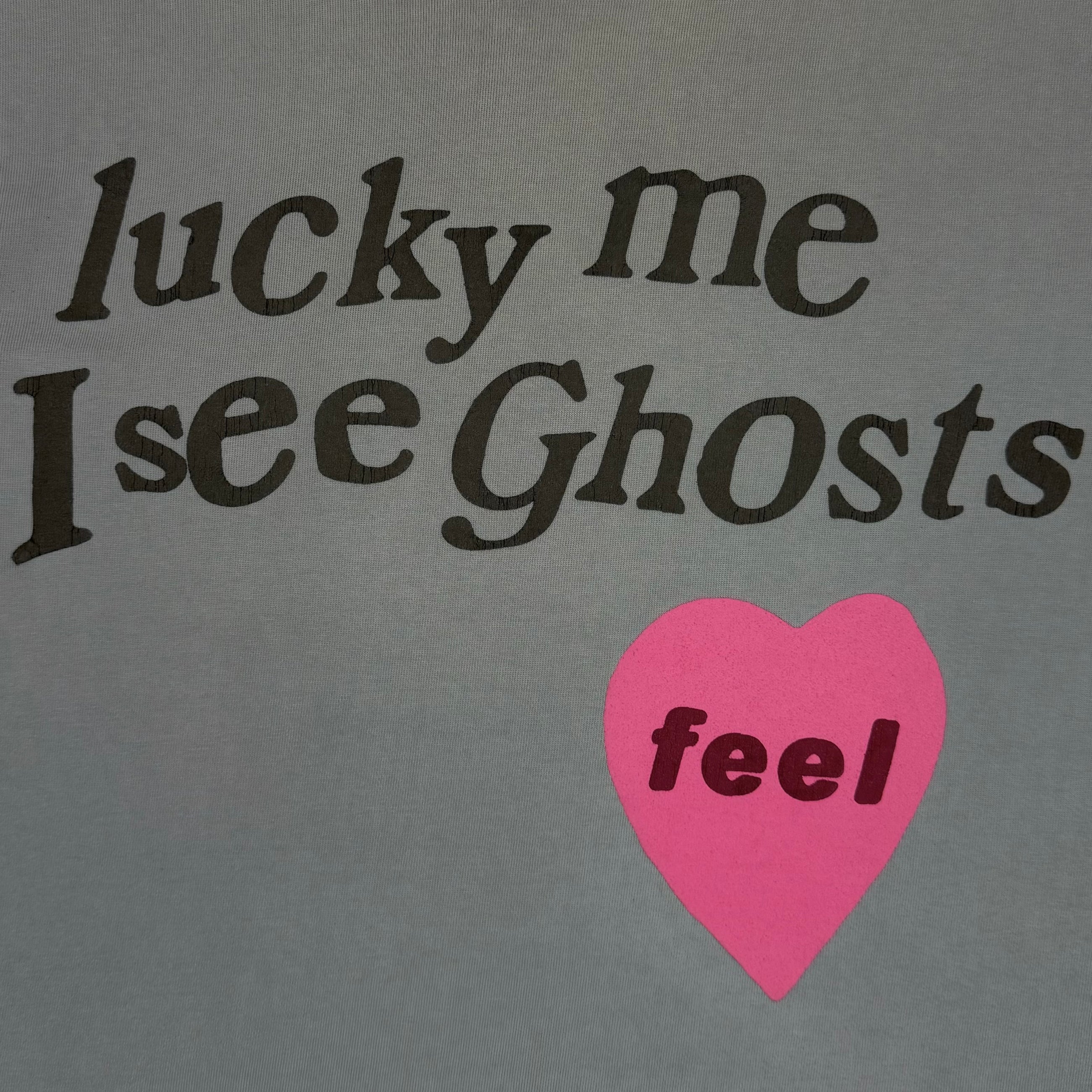 KSG 2018 CPFM 'Lucky Me I See Ghosts' Tee In Glacier