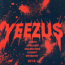 Yeezus Tour 2014 Australian Reaper Tee In Red Splatter