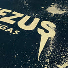 Yeezus Tour 2014 Las Vegas Tee In Bleach Splatter