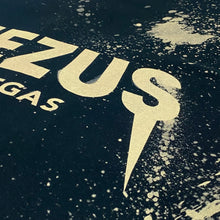 Yeezus Tour 2014 Las Vegas Tee In Bleach Splatter