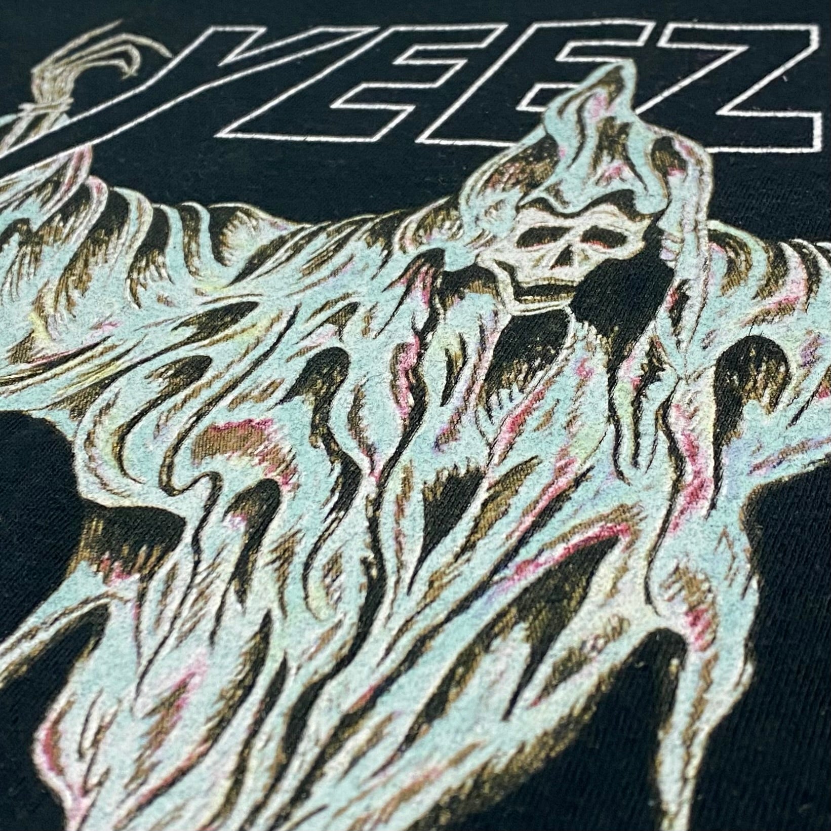Yeezus Tour 2013 OG Flying Reaper Tee By Wes Lang