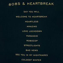 808’s & Heartbreak 2015 Hollywood Bowl Track-list Tee In Black