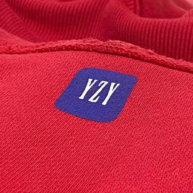 YZY GAP 2021 Double Layered Hoodie In Red