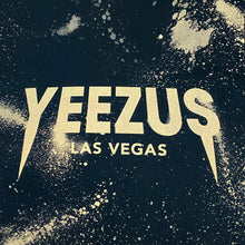 Yeezus Tour 2014 Las Vegas Tee In Bleach Splatter