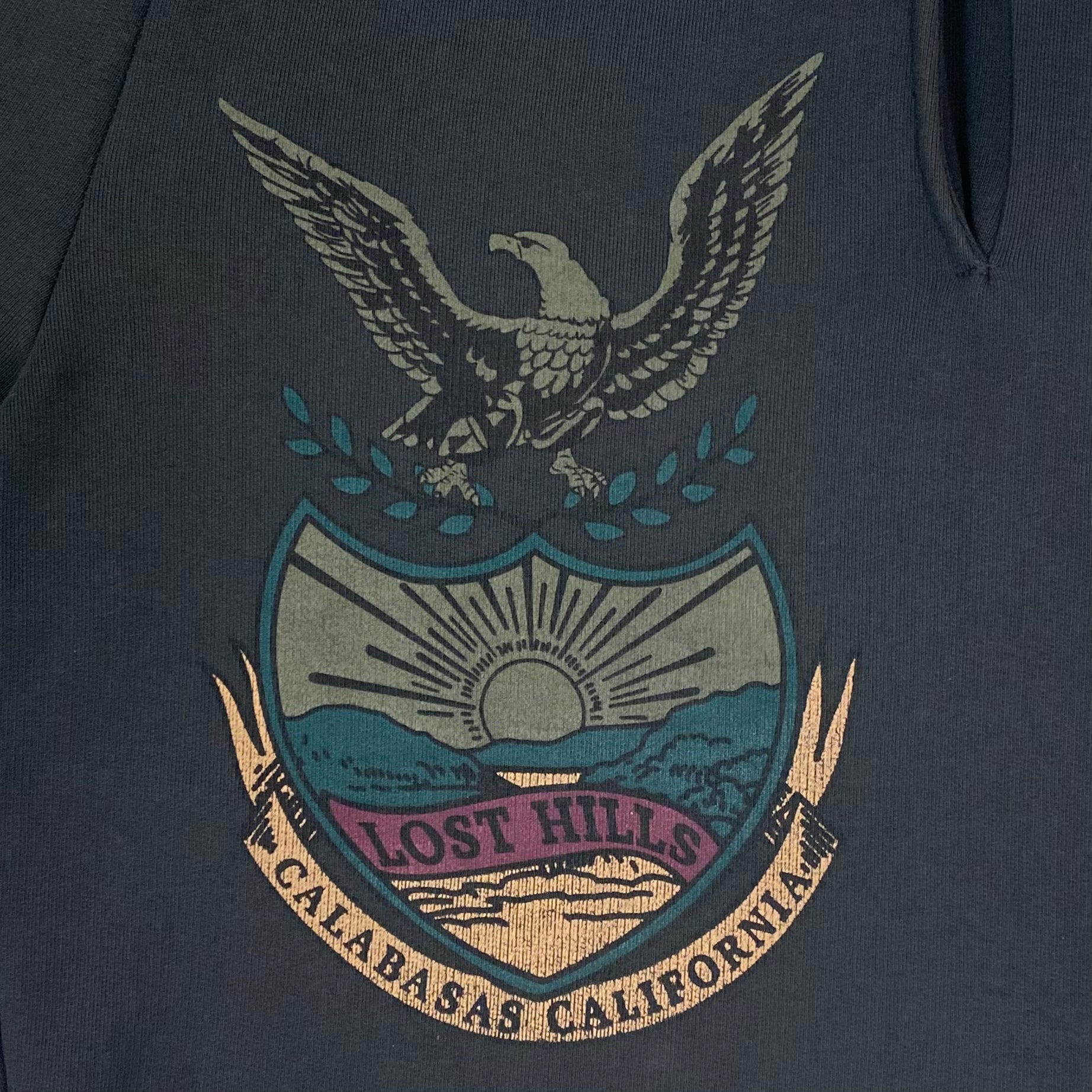 YZY 2017 Calabasas Crest Fleece Shorts In Akon