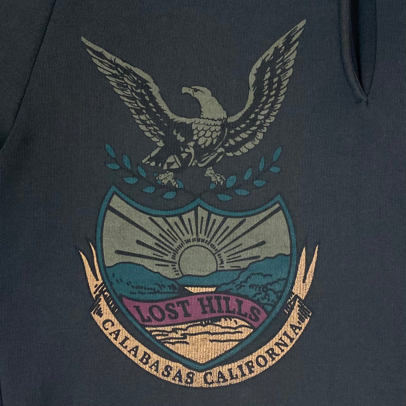 YZY 2017 Calabasas Crest Fleece Shorts In Akon