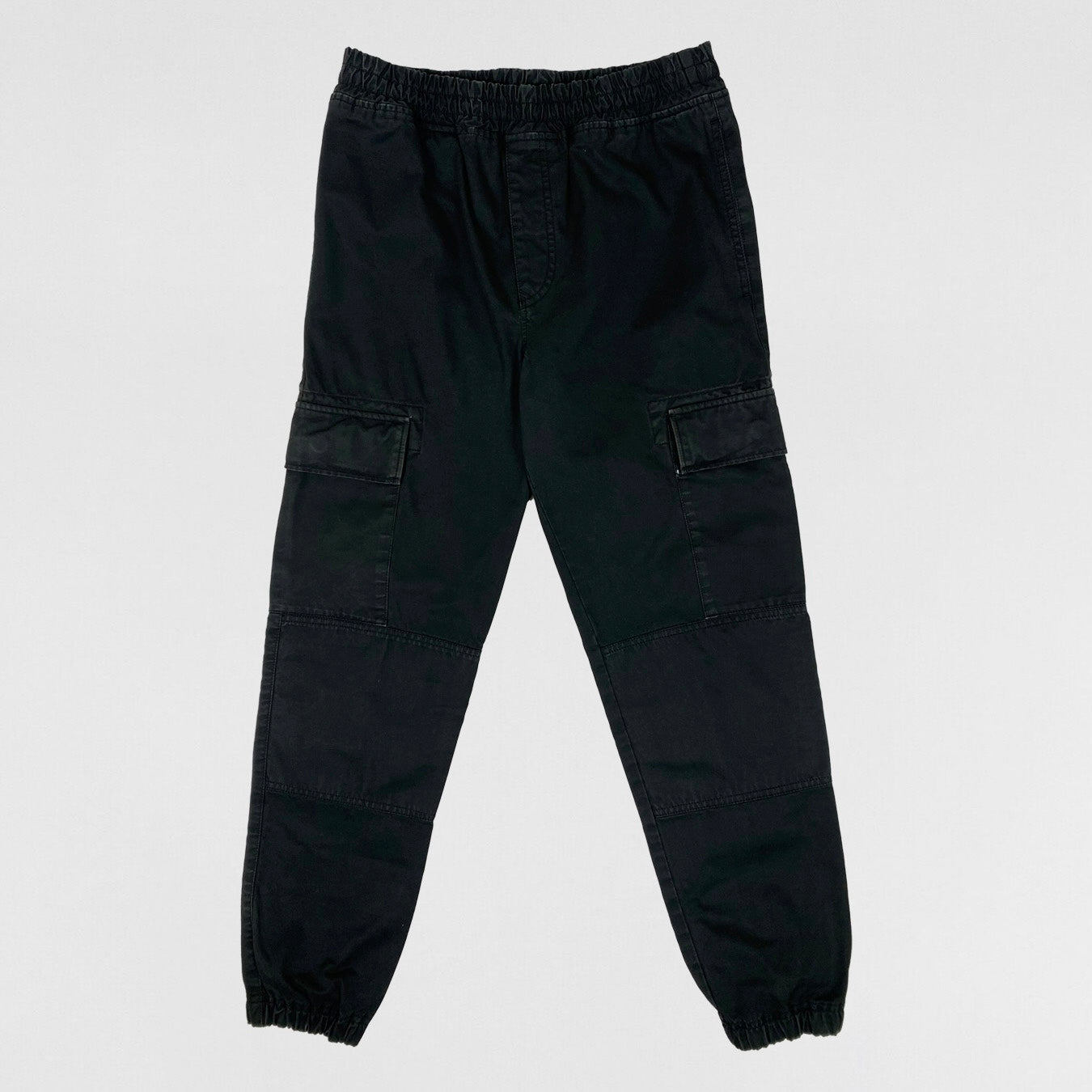 YZY SZN 3 Cargo Work Pants In True Onyx
