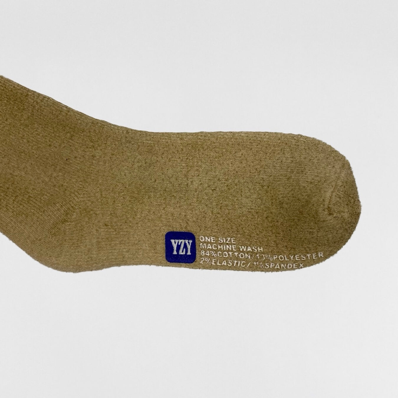 YZY GAP 2020 Unreleased Wyoming Two Tone Bouclette Sample Socks