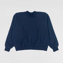 JIK 2019 Unreleased Double Layered Sample Crewneck In Navy