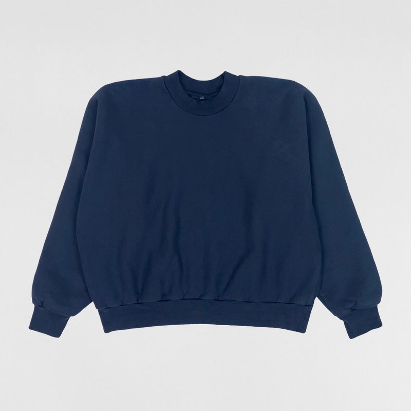 JIK 2019 Unreleased Double Layered Sample Crewneck In Navy