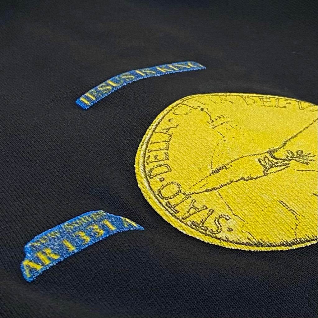 JIK 2019 Detroit Sunday Service Crewneck In Dark Navy