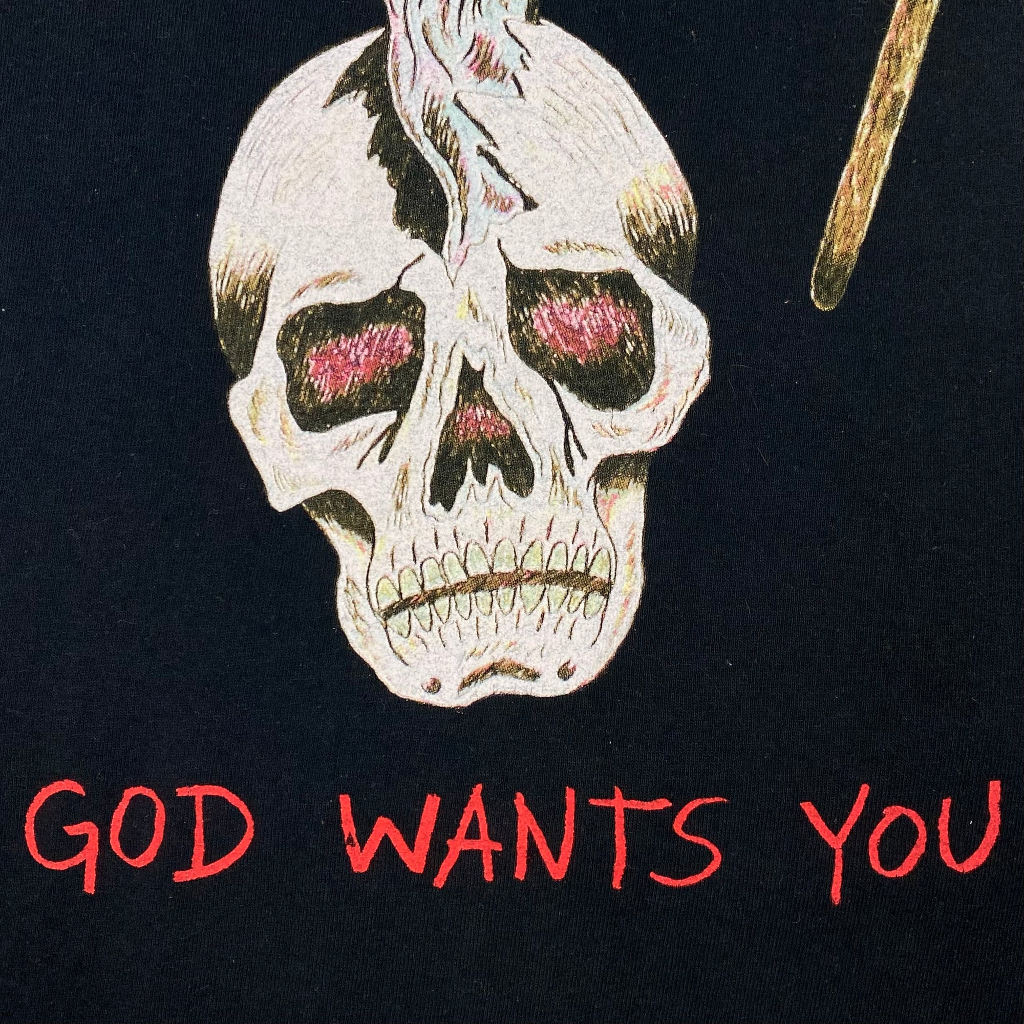 Yeezus Tour 2013 OG Flying Reaper Tee By Wes Lang